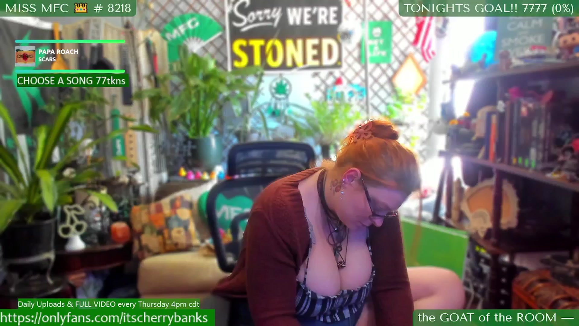 Gallery image thumbnail from CherryBanks's myfreecams stream on, 08/06/2025, 17:34 image 13 of 20