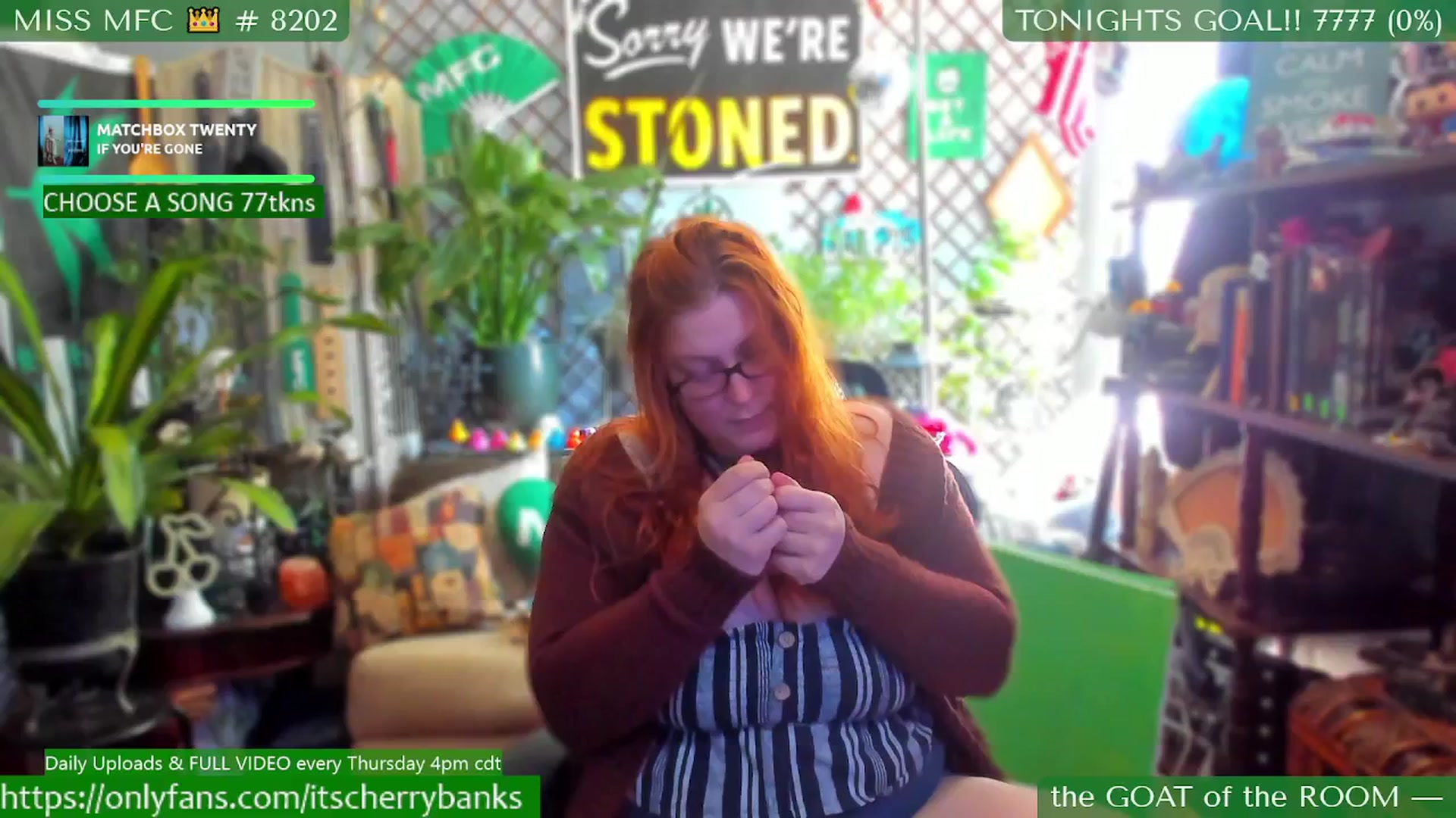 Gallery image thumbnail from CherryBanks's myfreecams stream on, 08/06/2025, 17:34 image 7 of 20
