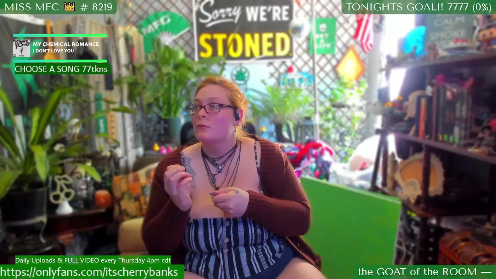 Gallery image thumbnail from CherryBanks's myfreecams stream on, 08/06/2025, 17:34 image 17 of 20
