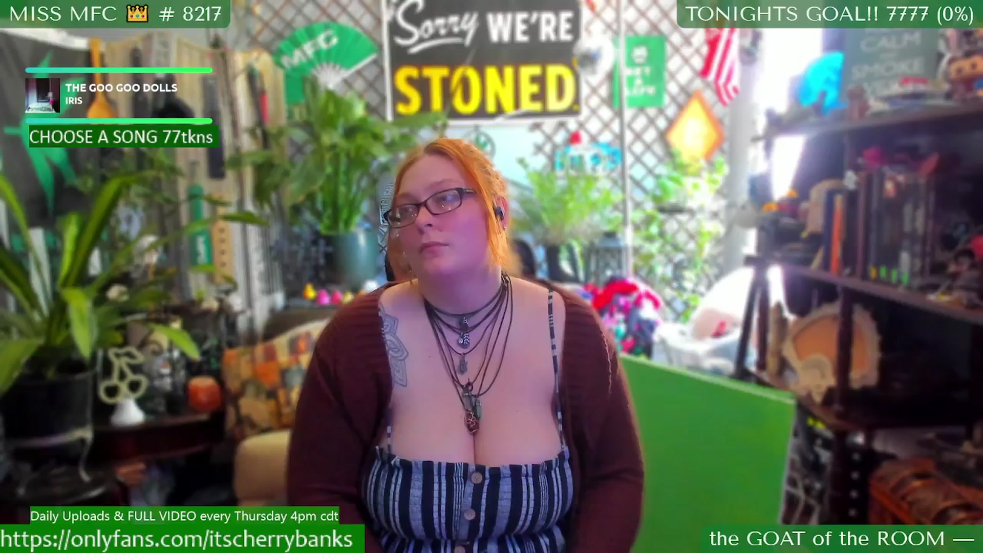 Gallery image thumbnail from CherryBanks's myfreecams stream on, 08/06/2025, 17:34 image 16 of 20