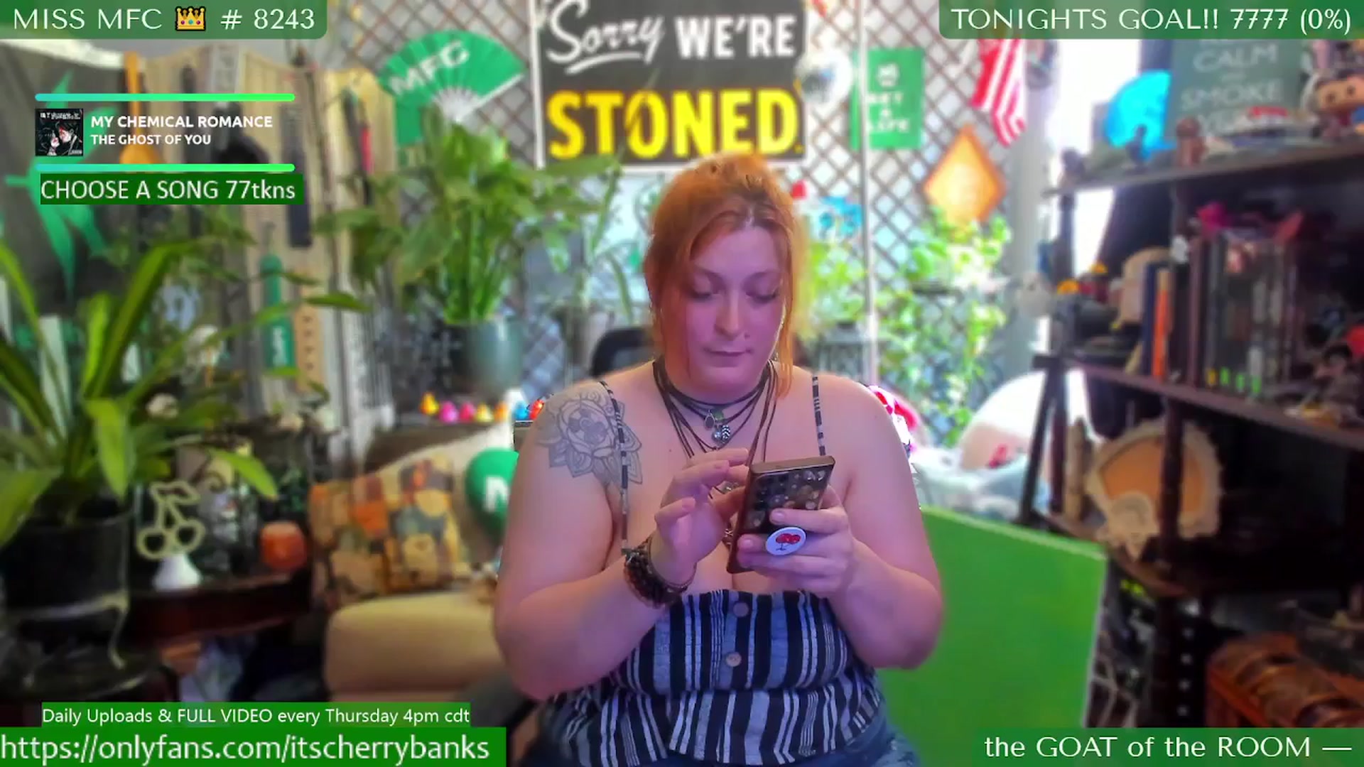 Gallery image thumbnail from CherryBanks's myfreecams stream on, 08/06/2025, 18:47 image 3 of 20