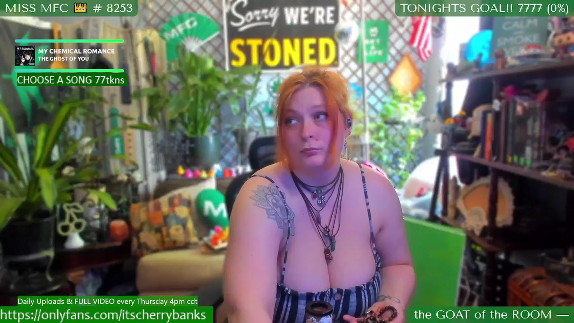 Gallery image thumbnail from CherryBanks's myfreecams stream on, 08/06/2025, 18:47 image 6 of 20