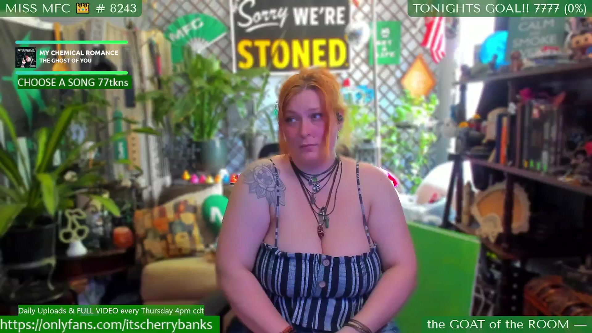 Gallery image thumbnail from CherryBanks's myfreecams stream on, 08/06/2025, 18:47 image 2 of 20