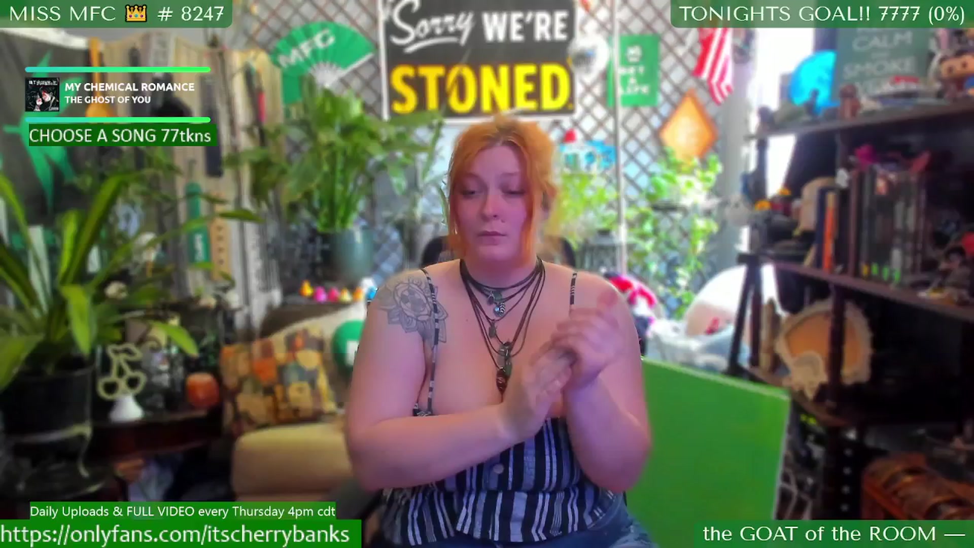 Gallery image thumbnail from CherryBanks's myfreecams stream on, 08/06/2025, 18:47 image 4 of 20