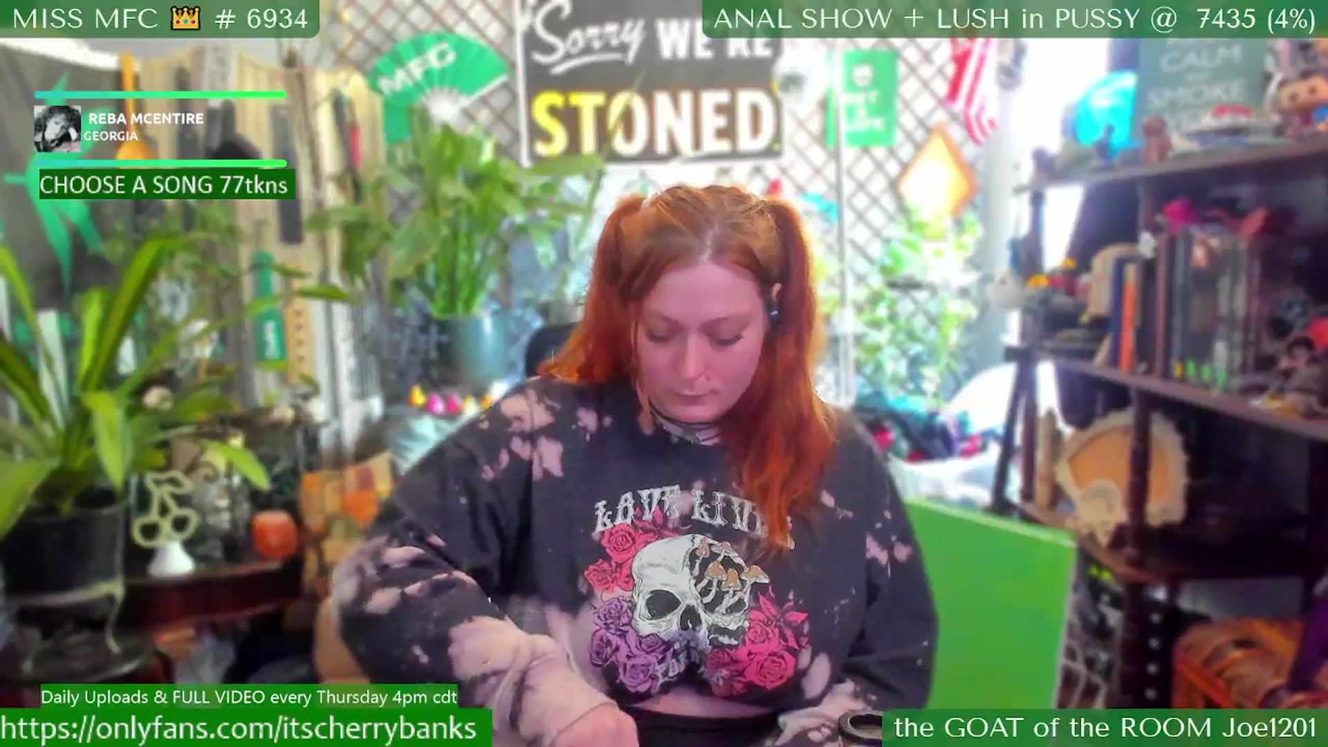Gallery image thumbnail from CherryBanks's myfreecams stream on, 08/07/2025, 19:25 image 13 of 20