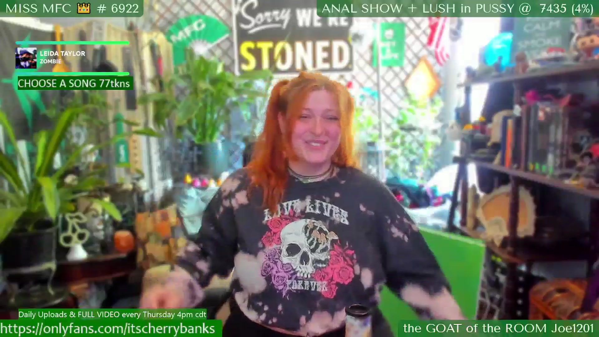 Gallery image thumbnail from CherryBanks's myfreecams stream on, 08/07/2025, 19:25 image 9 of 20