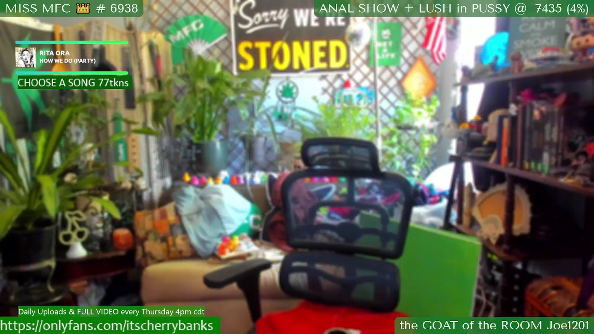 Gallery image thumbnail from CherryBanks's myfreecams stream on, 08/07/2025, 19:25 image 16 of 20