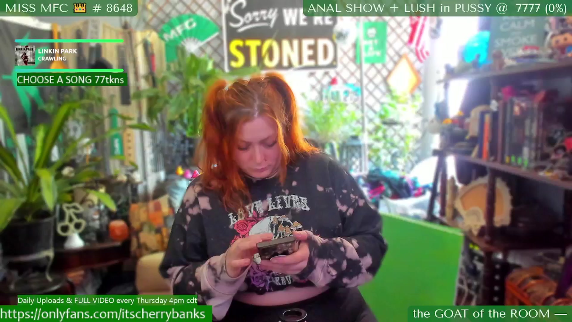 Gallery image thumbnail from CherryBanks's myfreecams stream on, 08/07/2025, 19:25 image 2 of 20