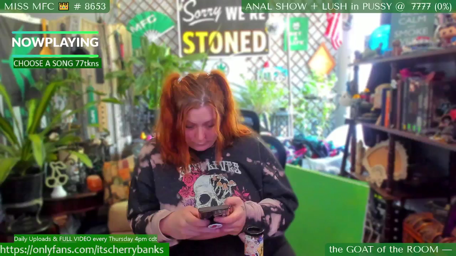 Gallery image thumbnail from CherryBanks's myfreecams stream on, 08/07/2025, 19:25 image 6 of 20