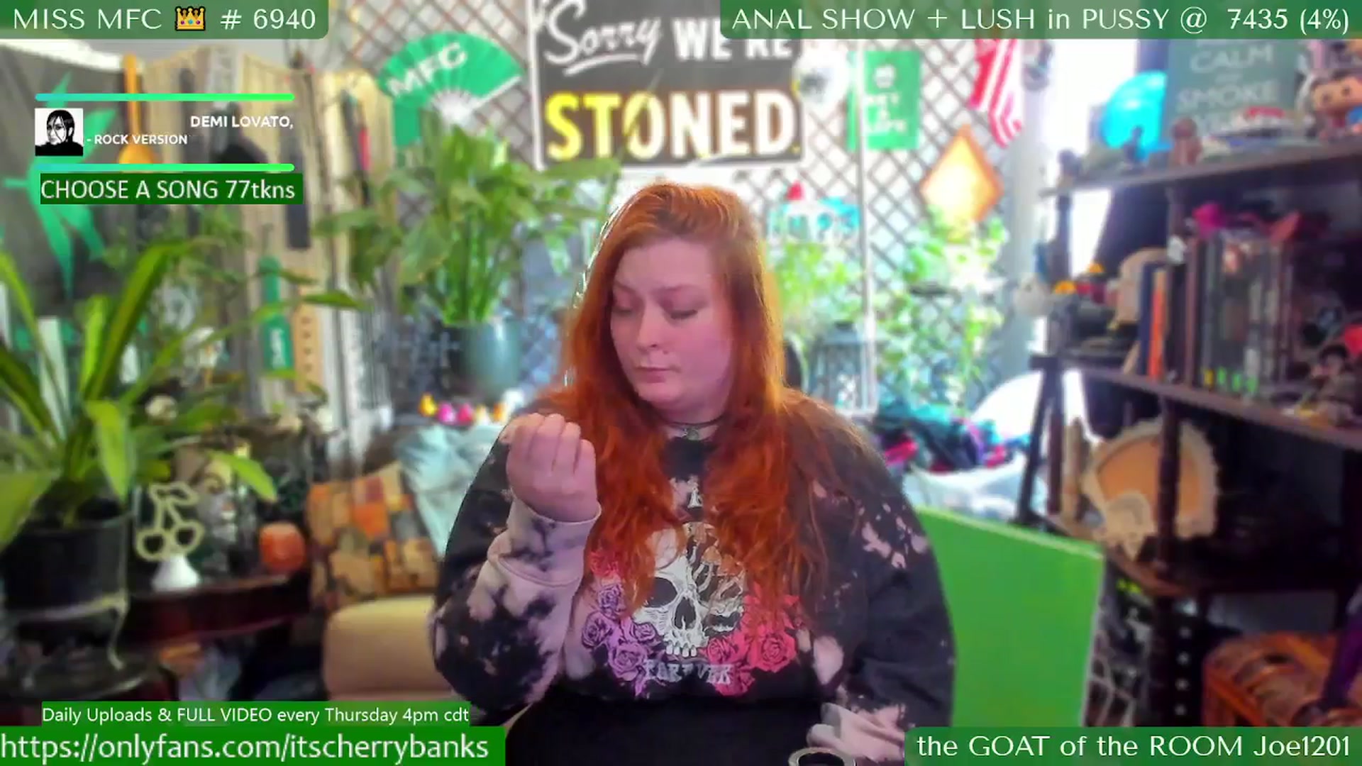 Gallery image thumbnail from CherryBanks's myfreecams stream on, 08/07/2025, 19:25 image 19 of 20