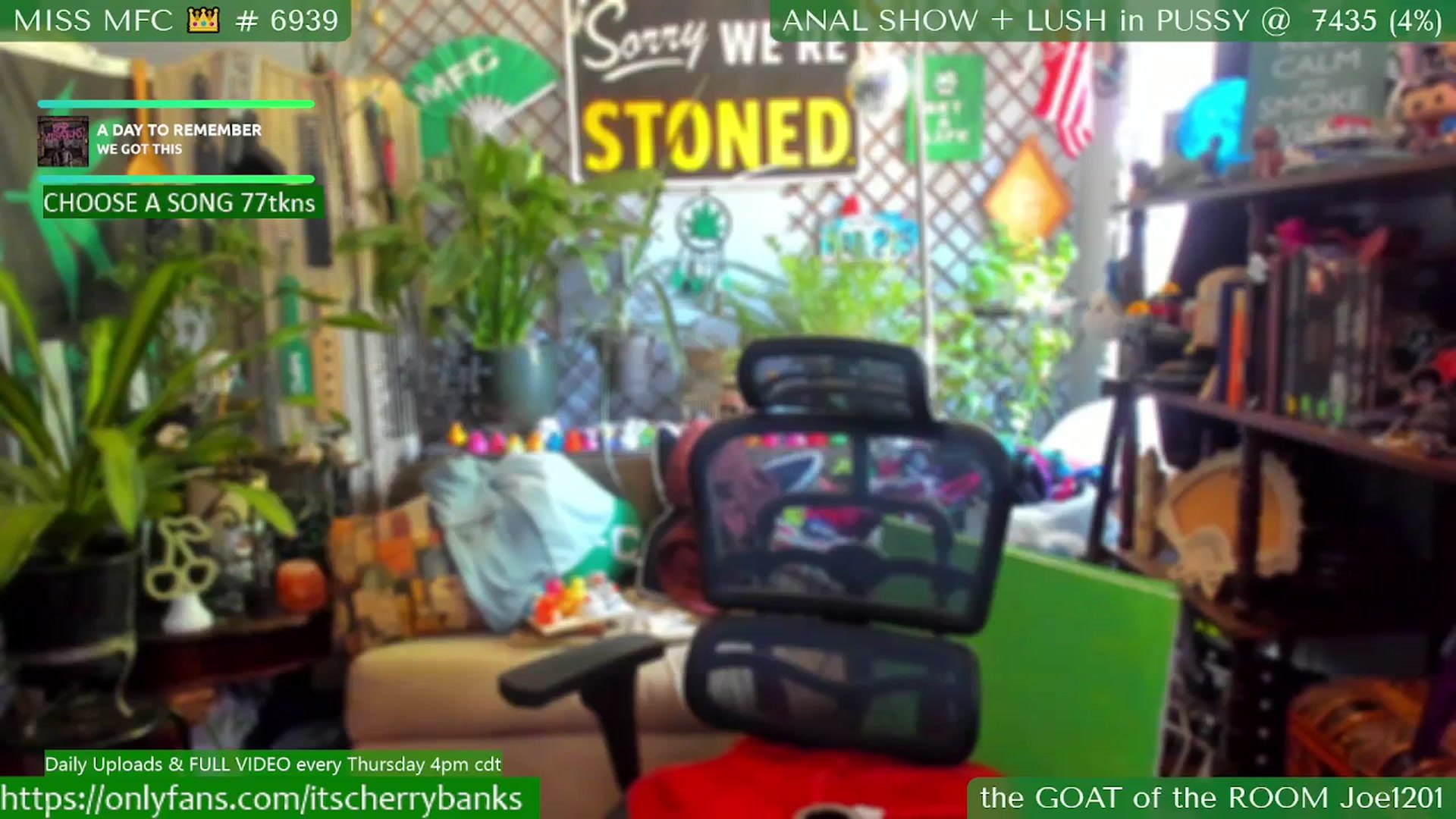 Gallery image thumbnail from CherryBanks's myfreecams stream on, 08/07/2025, 19:25 image 17 of 20