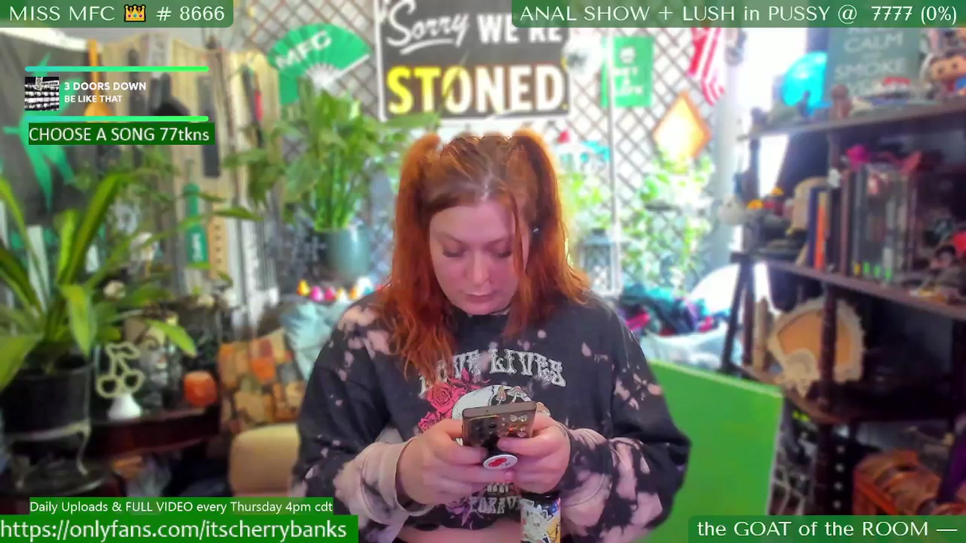 Gallery image thumbnail from CherryBanks's myfreecams stream on, 08/07/2025, 19:25 image 8 of 20