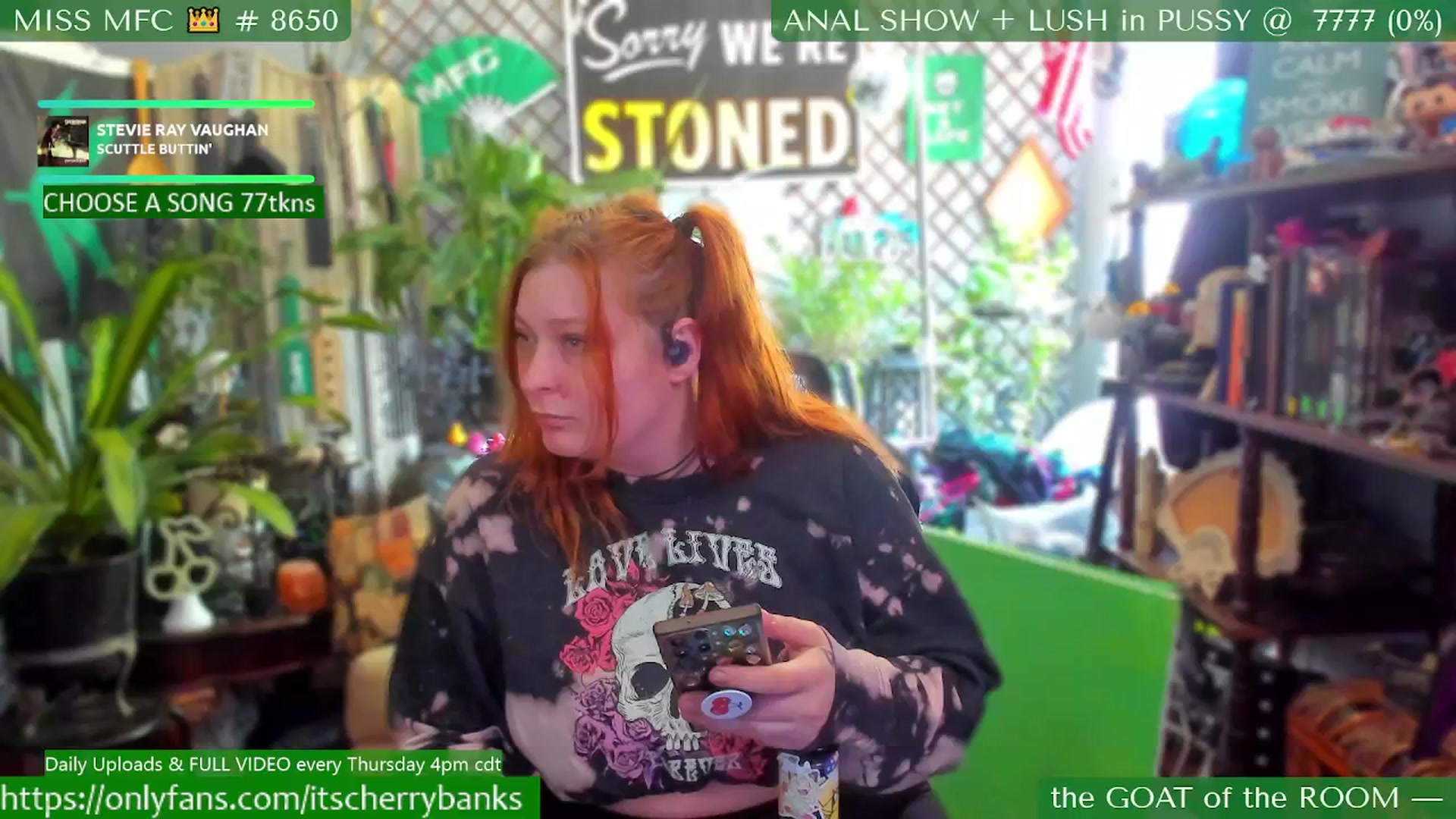 Gallery image thumbnail from CherryBanks's myfreecams stream on, 08/07/2025, 19:25 image 4 of 20