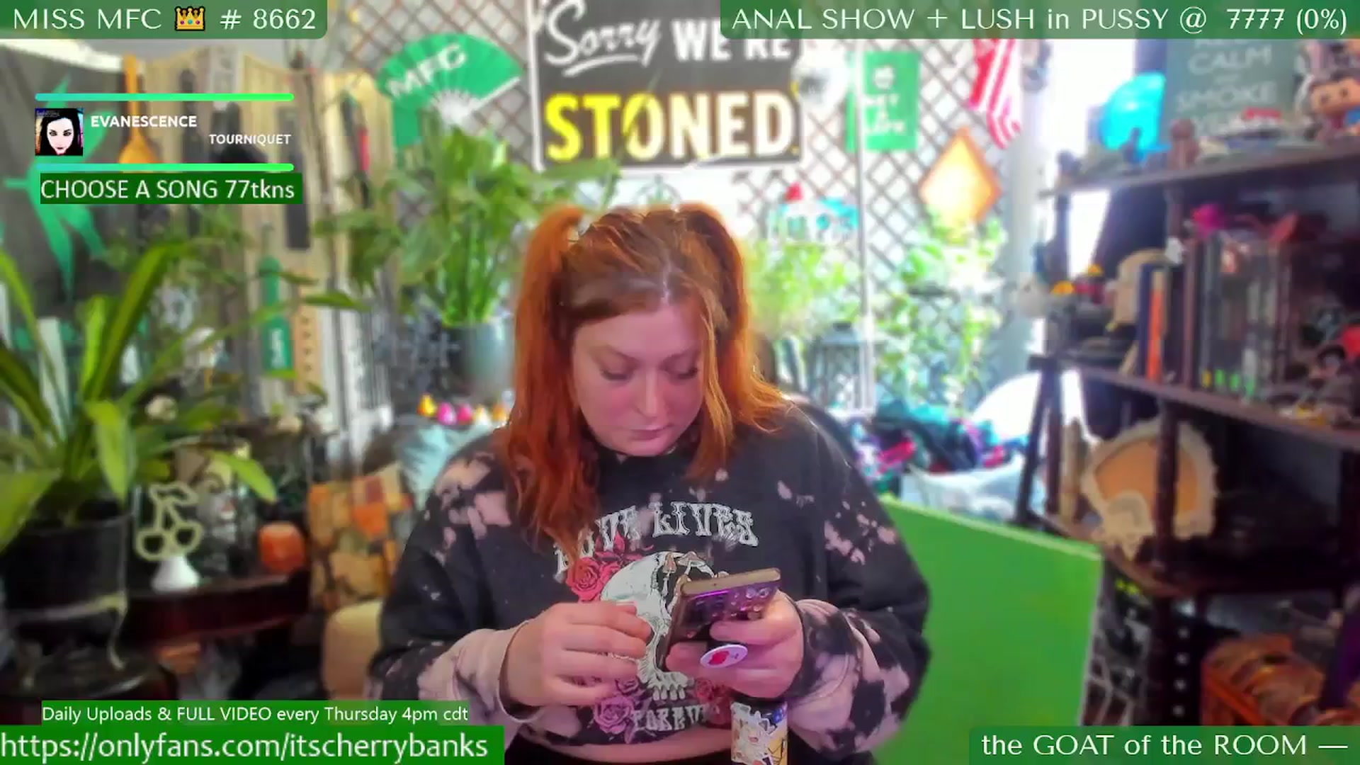 Gallery image thumbnail from CherryBanks's myfreecams stream on, 08/07/2025, 19:25 image 7 of 20