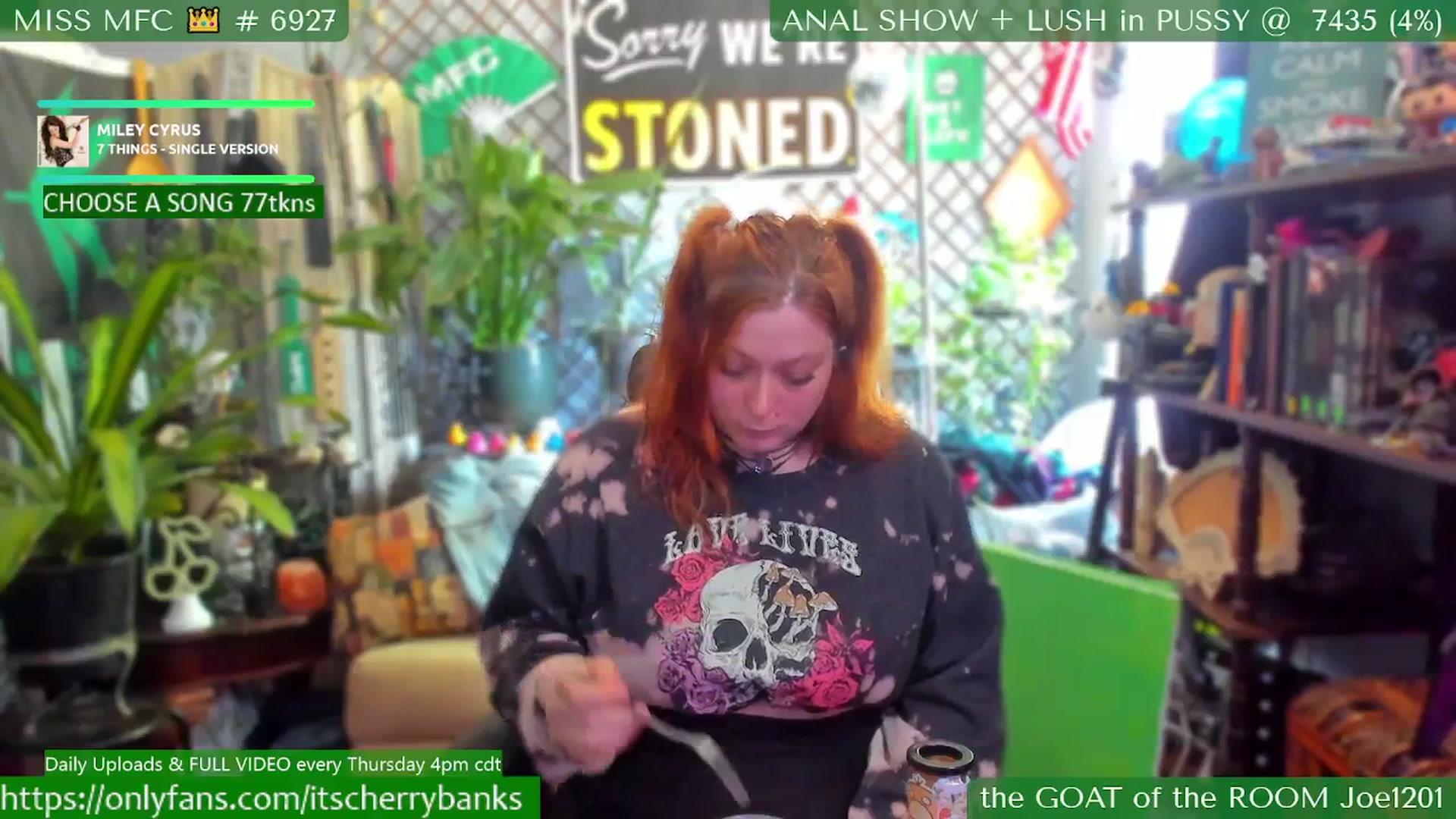 Gallery image thumbnail from CherryBanks's myfreecams stream on, 08/07/2025, 19:25 image 11 of 20
