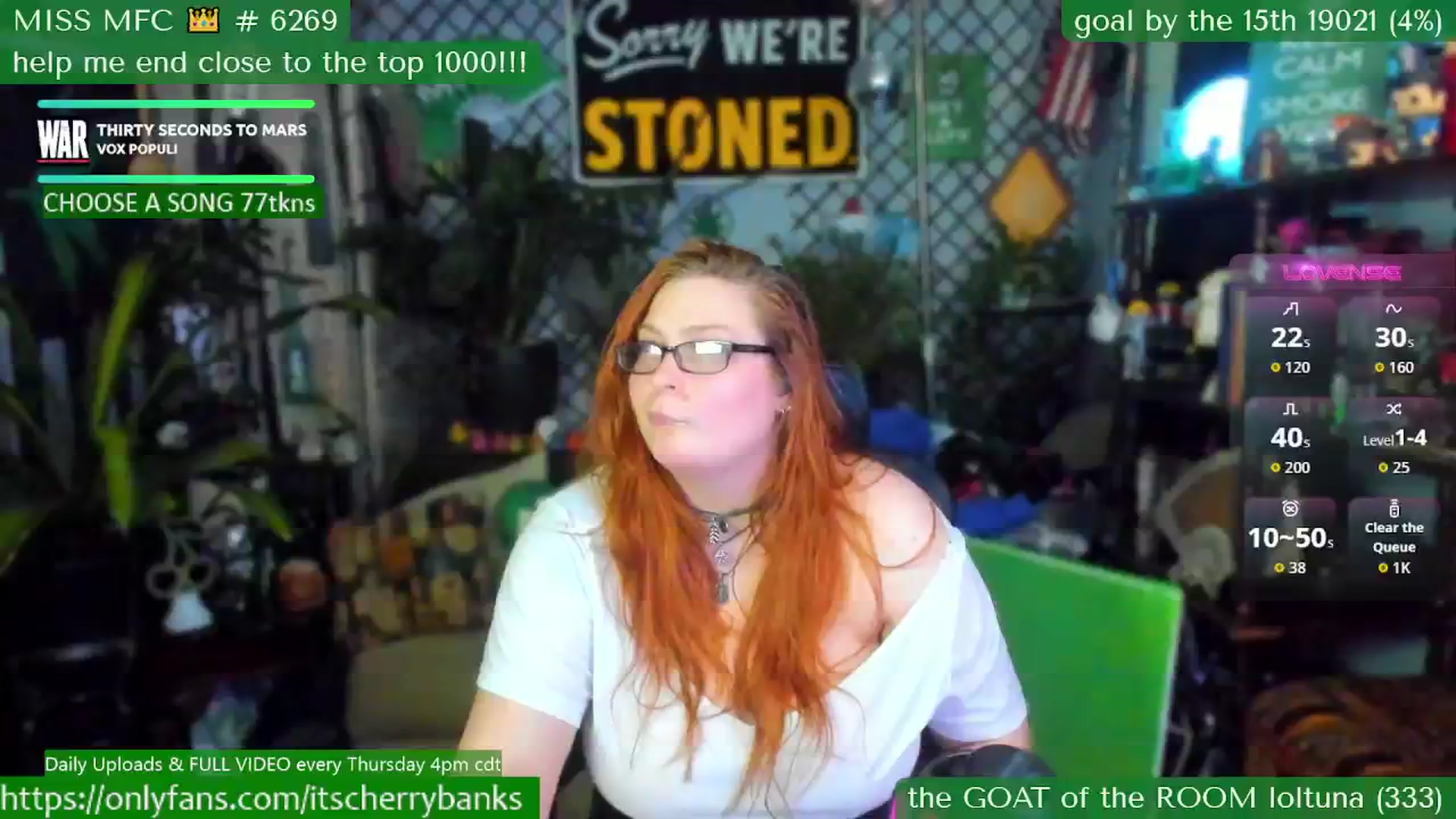 Gallery image thumbnail from CherryBanks's myfreecams stream on, 08/13/2025, 03:11 image 19 of 20