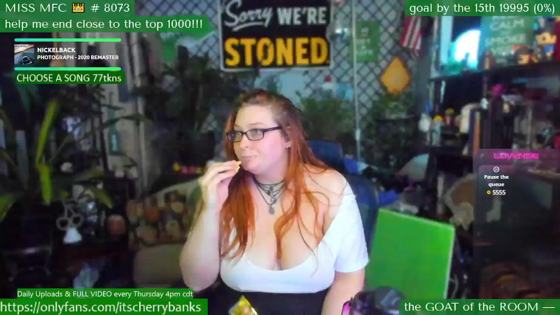 Gallery image thumbnail from CherryBanks's myfreecams stream on, 08/13/2025, 03:11 image 3 of 20