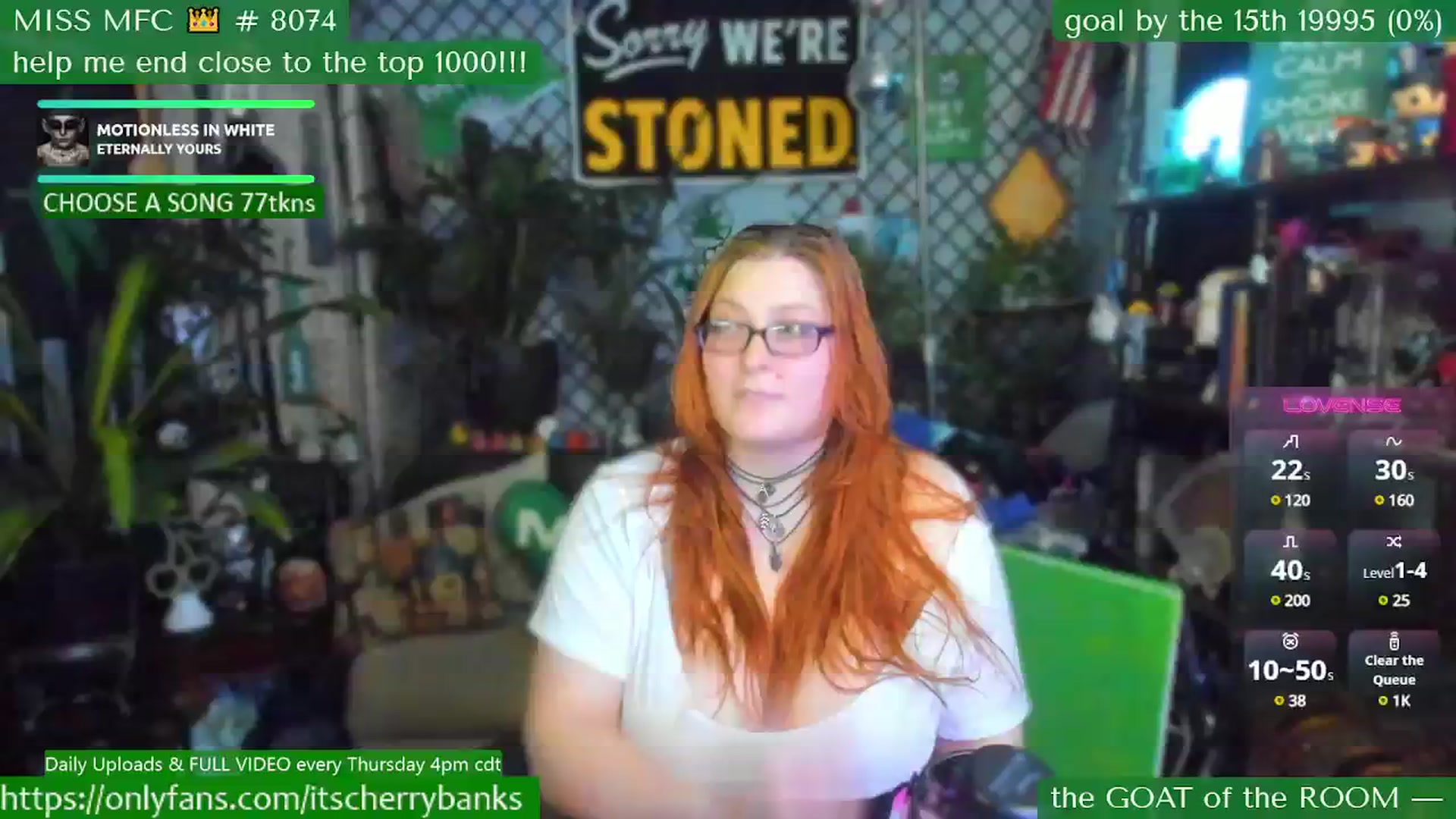 Gallery image thumbnail from CherryBanks's myfreecams stream on, 08/13/2025, 03:11 image 4 of 20