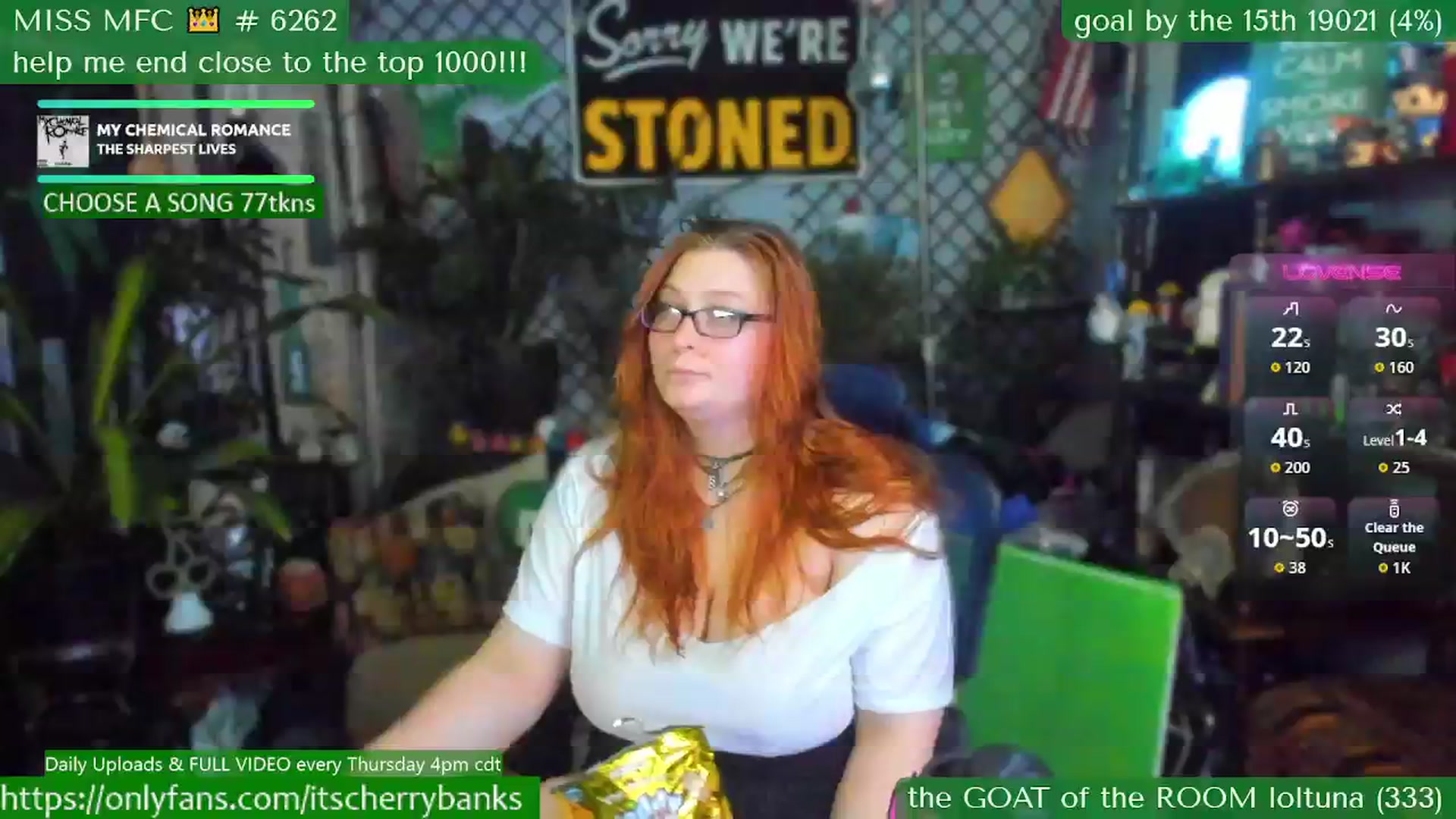 Gallery image thumbnail from CherryBanks's myfreecams stream on, 08/13/2025, 03:11 image 15 of 20