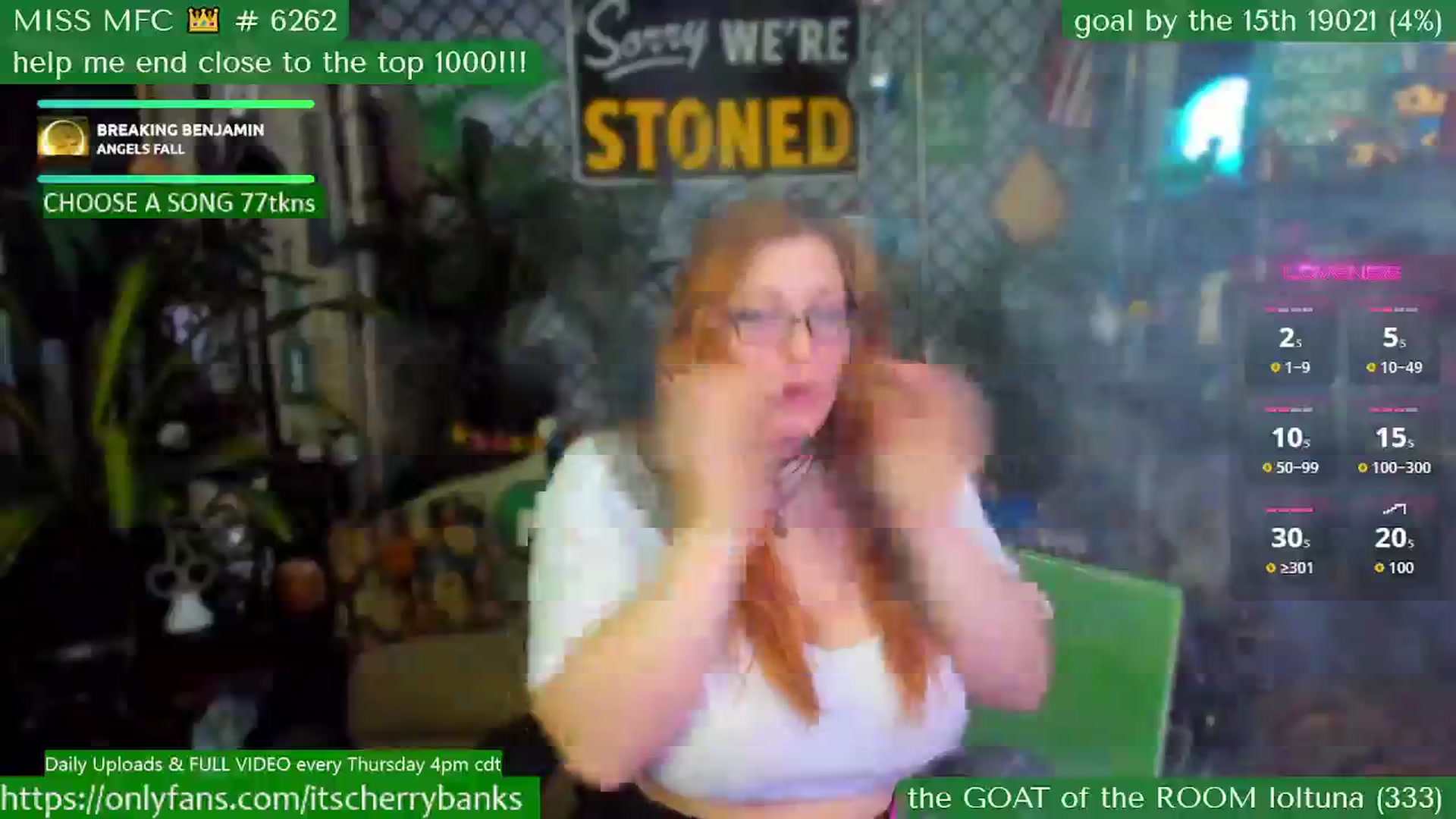 Gallery image thumbnail from CherryBanks's myfreecams stream on, 08/13/2025, 03:11 image 14 of 20
