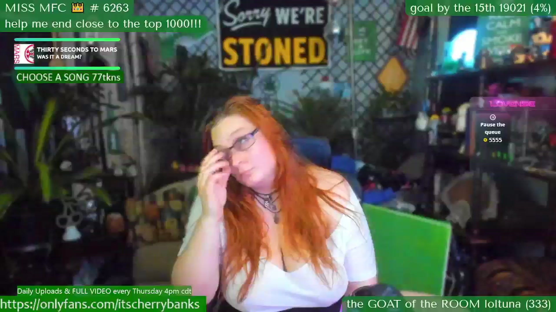 Gallery image thumbnail from CherryBanks's myfreecams stream on, 08/13/2025, 03:11 image 16 of 20
