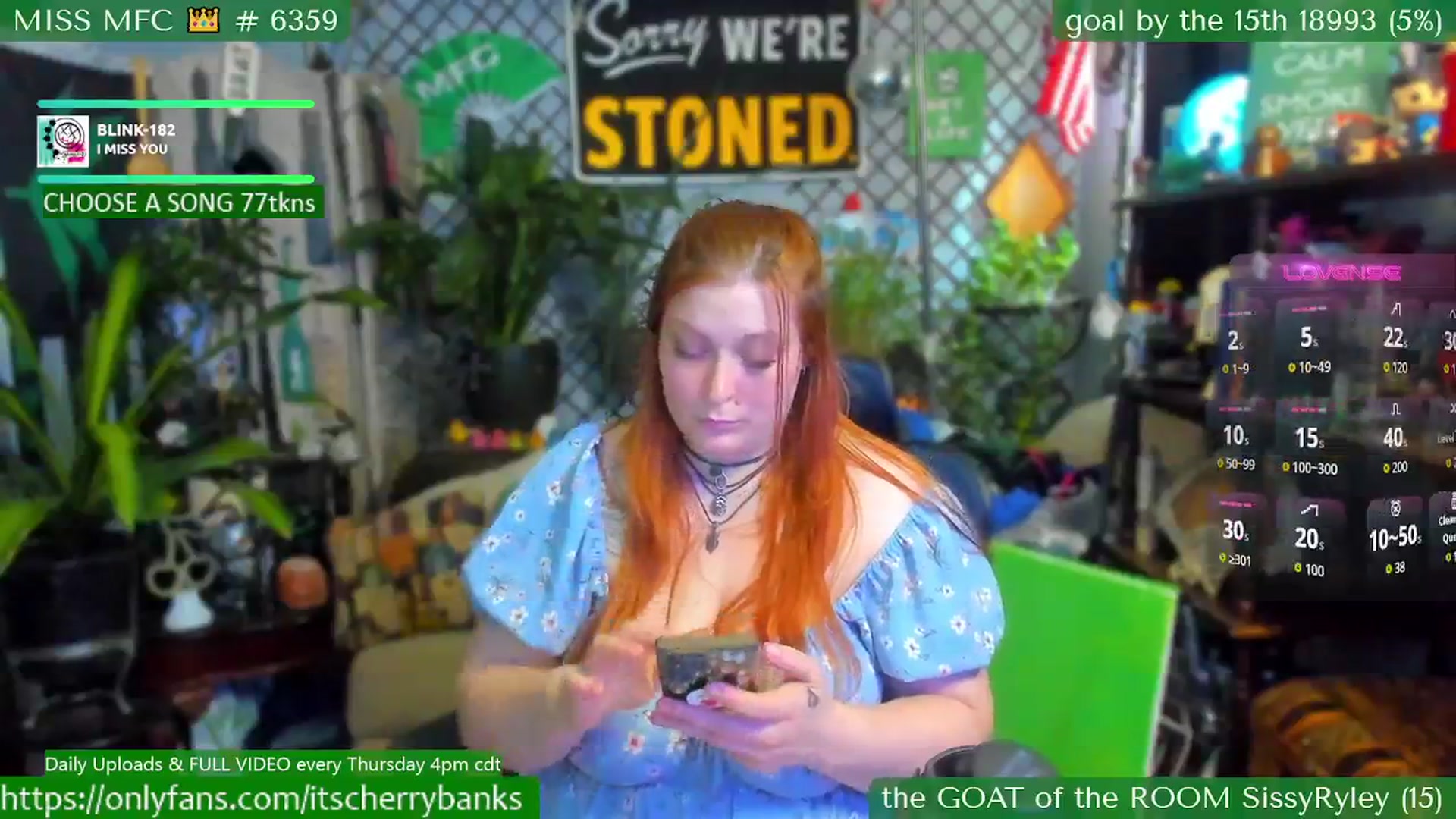Gallery image thumbnail from CherryBanks's myfreecams stream on, 08/13/2025, 19:28 image 12 of 20