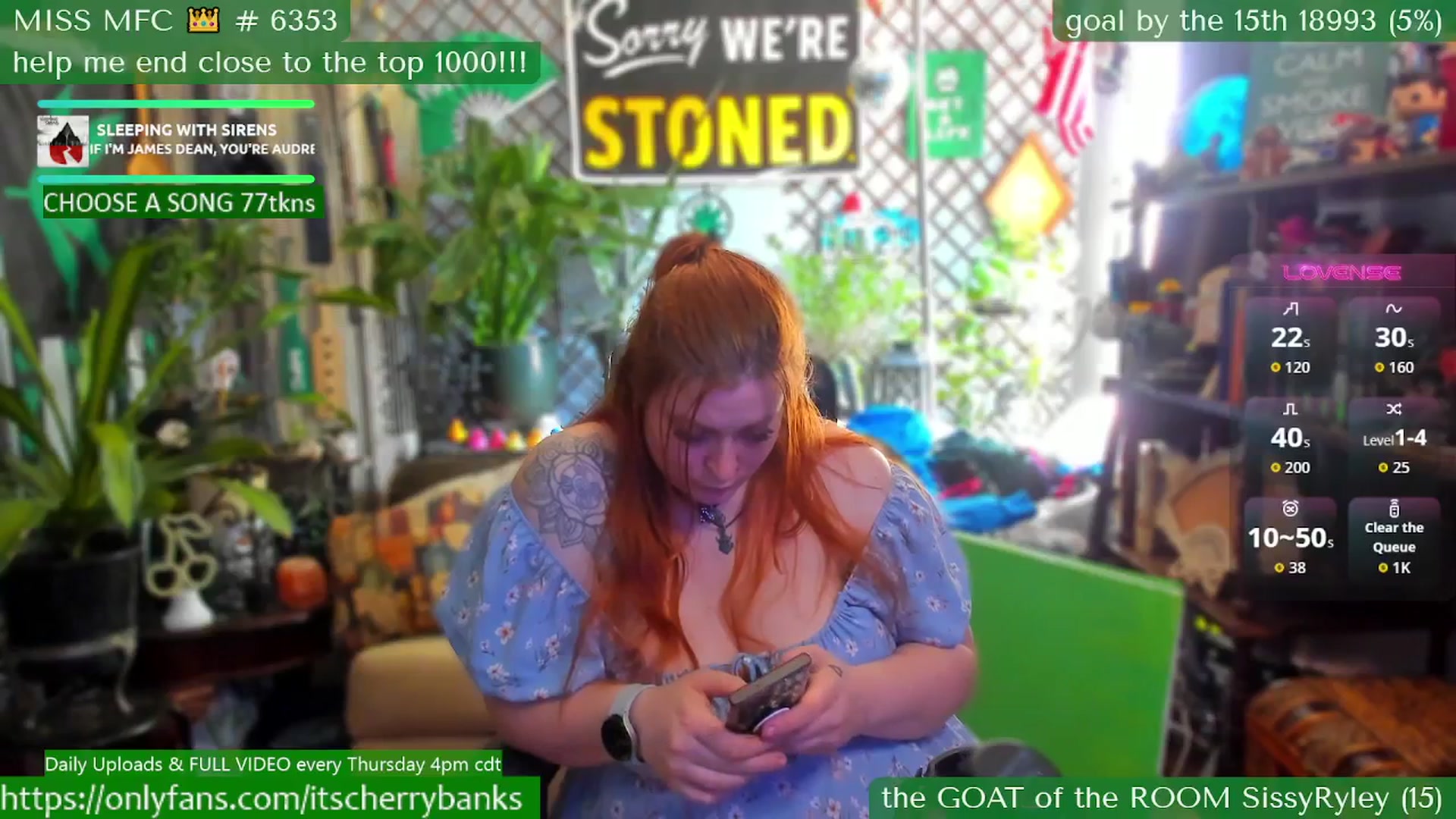 Gallery image thumbnail from CherryBanks's myfreecams stream on, 08/13/2025, 19:28 image 8 of 20