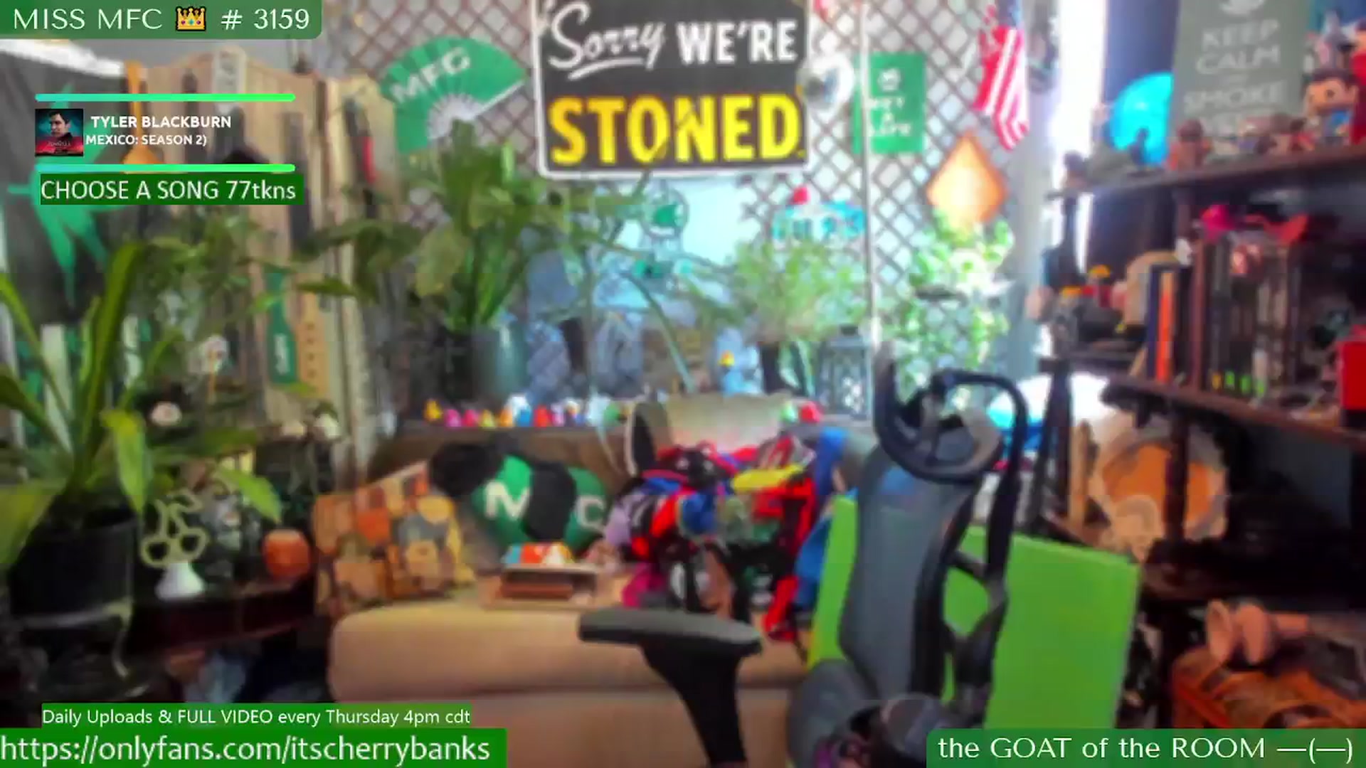 Gallery image thumbnail from CherryBanks's myfreecams stream on, 08/26/2025, 19:53 image 1 of 20