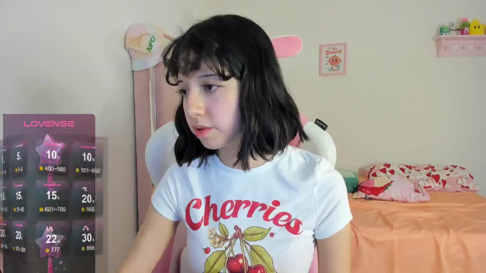 Gallery image thumbnail from Cherrycute666's myfreecams stream on, 08/15/2024, 04:05 image 17 of 20