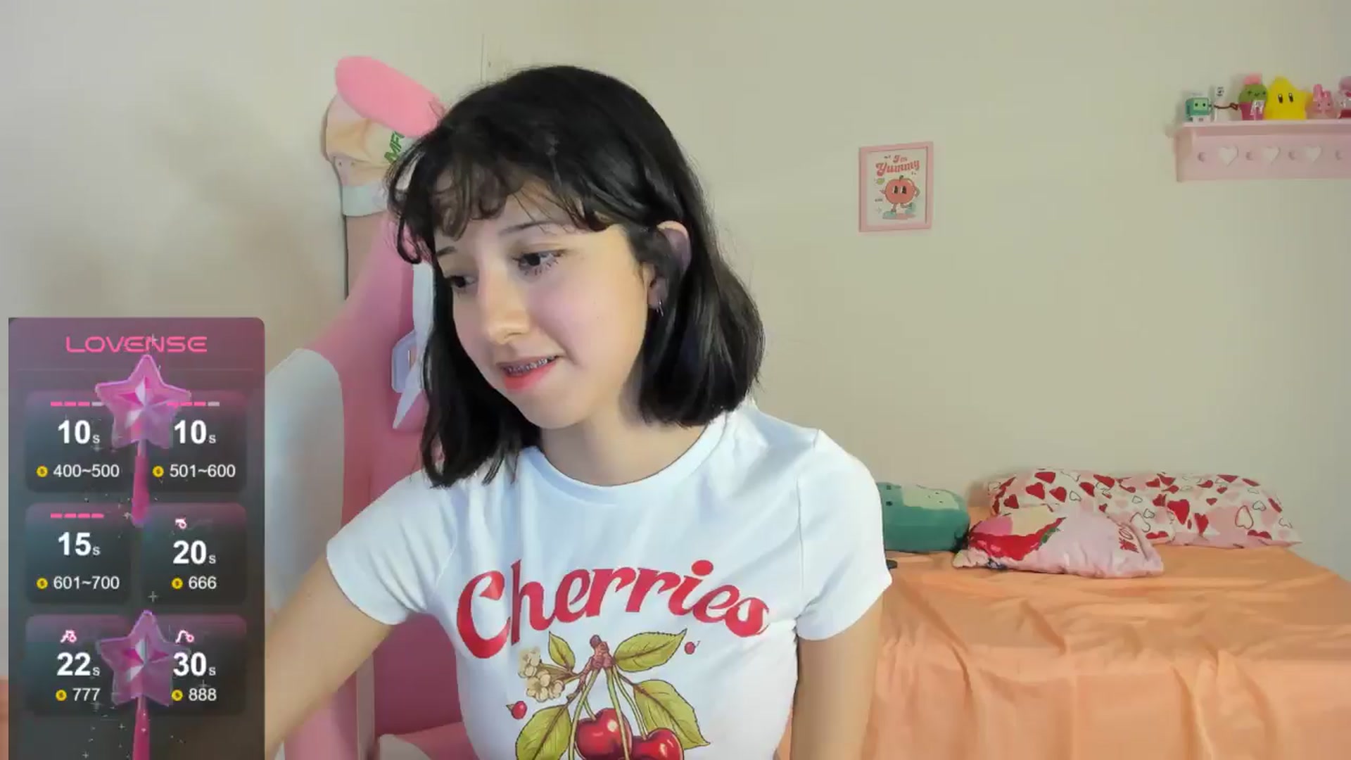 Gallery image thumbnail from Cherrycute666's myfreecams stream on, 08/15/2024, 04:05 image 14 of 20