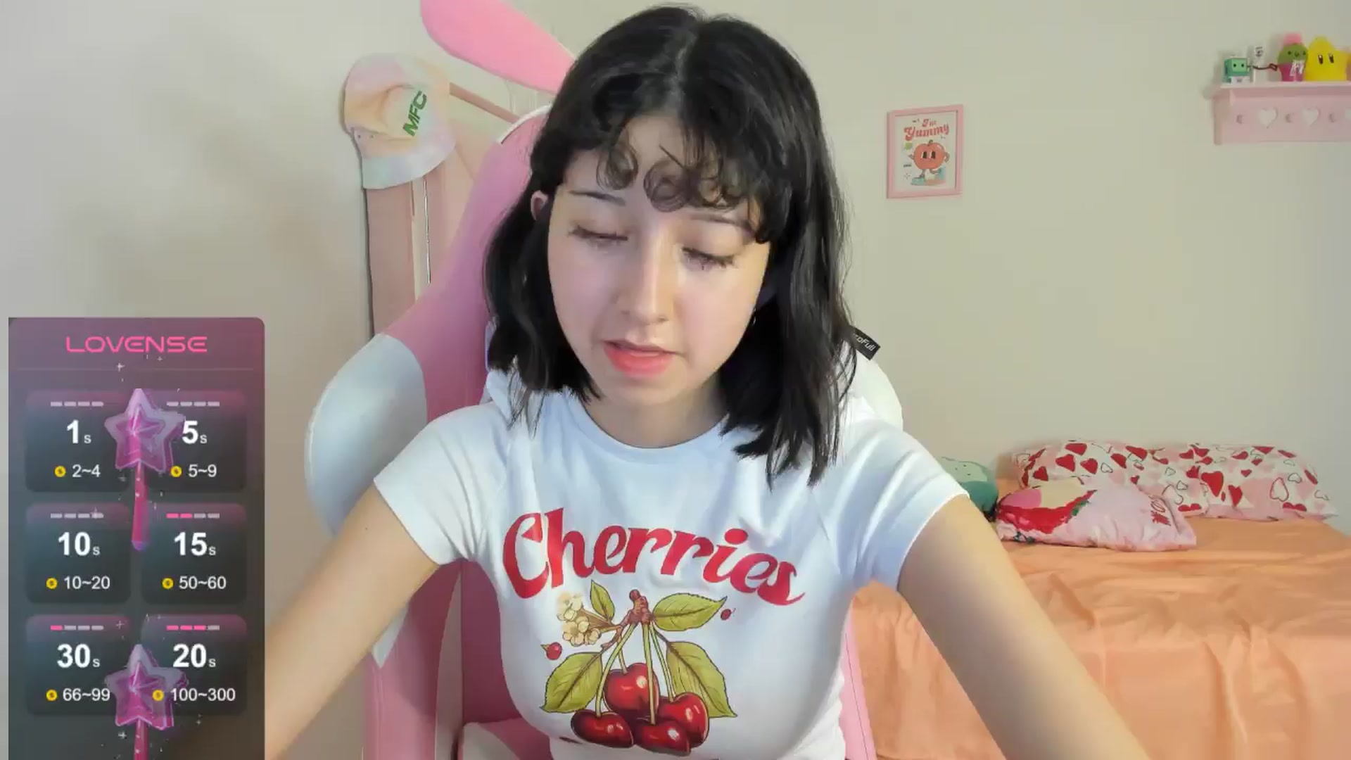Gallery image thumbnail from Cherrycute666's myfreecams stream on, 08/15/2024, 04:31 image 10 of 20
