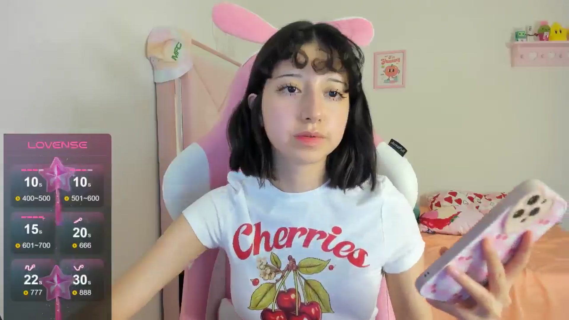 Gallery image thumbnail from Cherrycute666's myfreecams stream on, 08/15/2024, 04:31 image 20 of 20