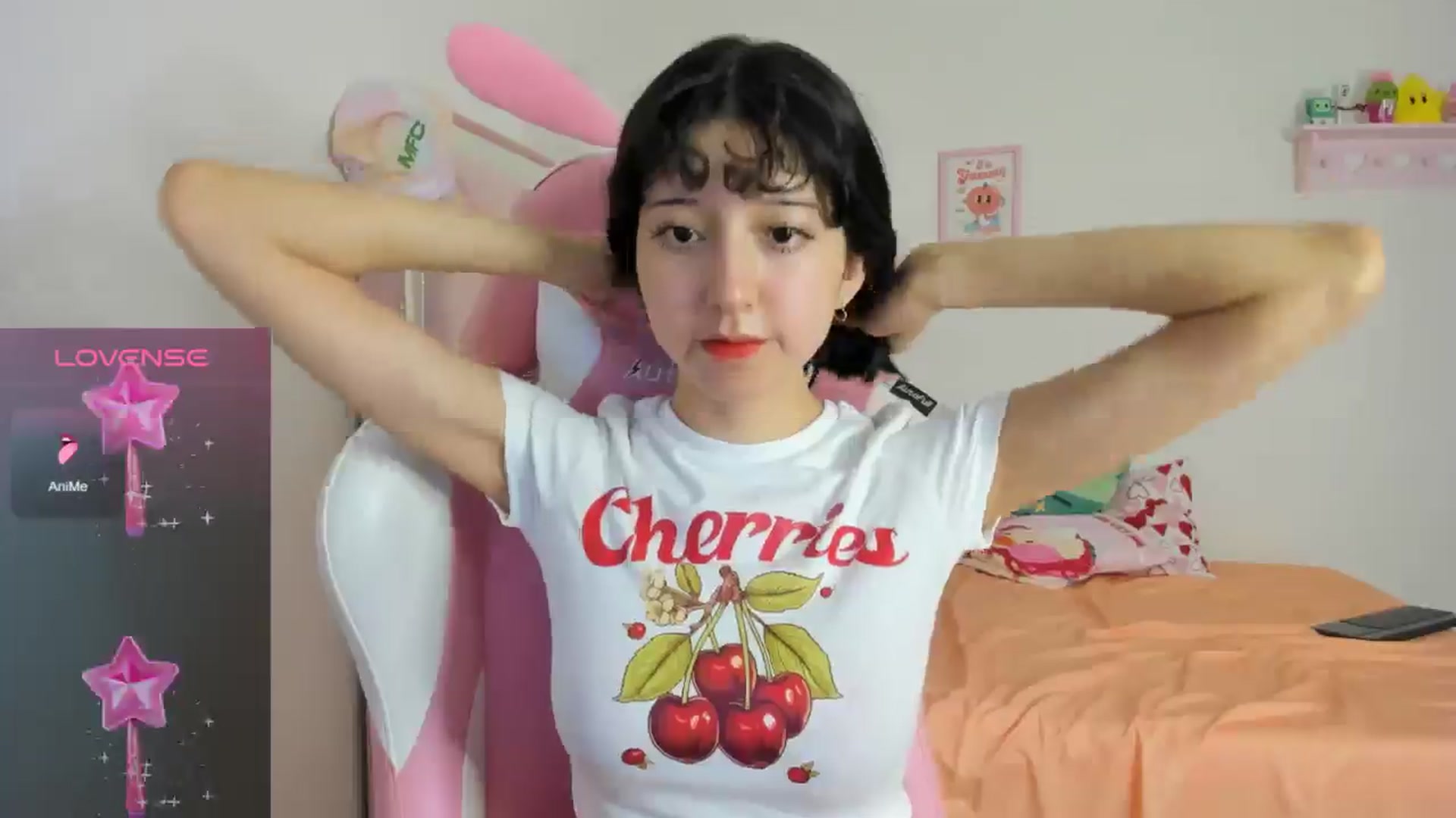 Gallery image thumbnail from Cherrycute666's myfreecams stream on, 08/15/2024, 08:15 image 5 of 20