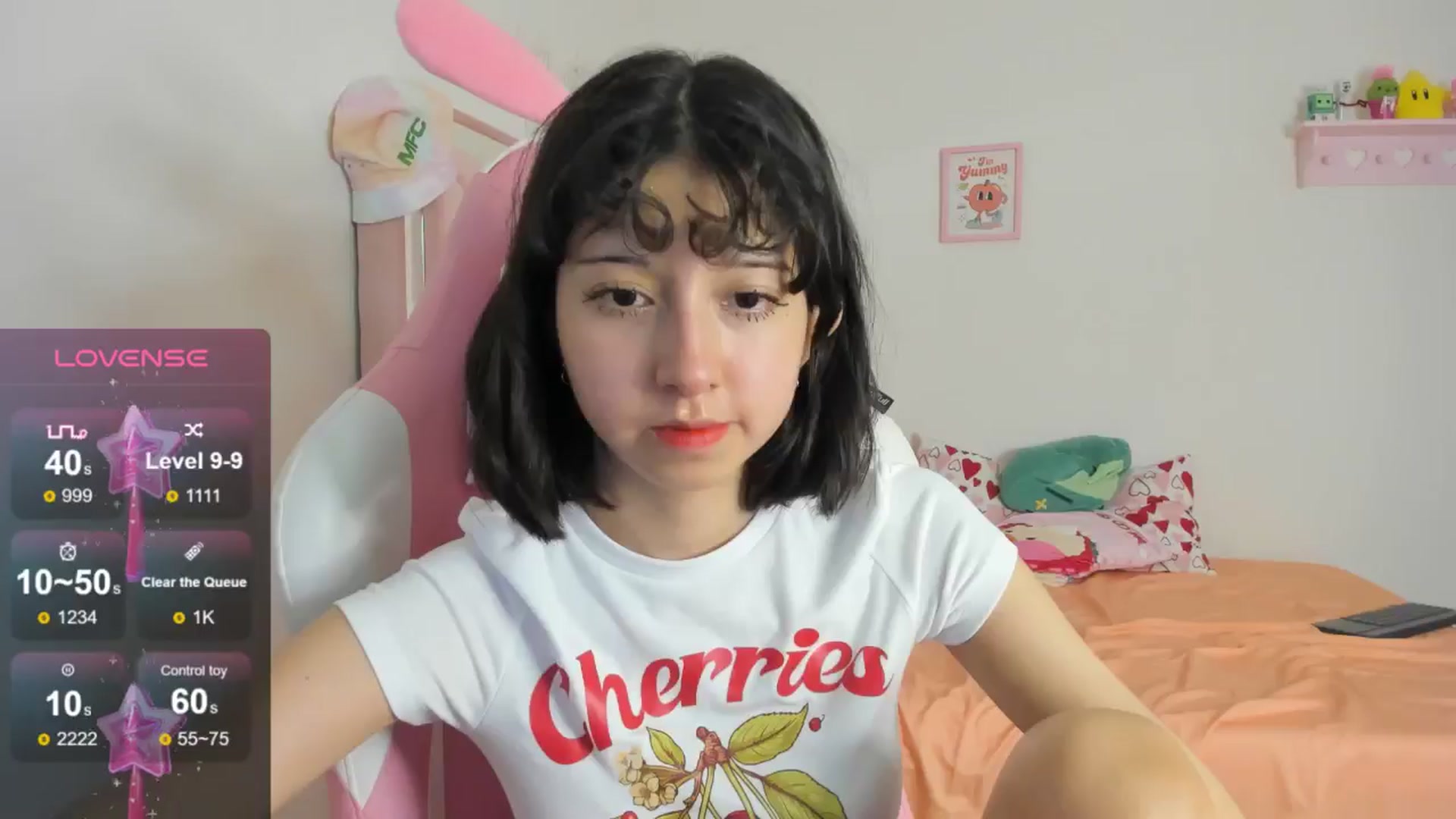 Gallery image thumbnail from Cherrycute666's myfreecams stream on, 08/15/2024, 08:15 image 7 of 20