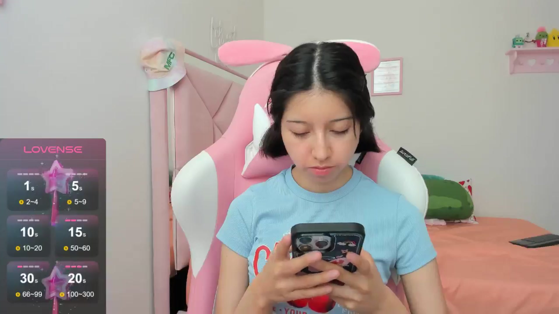 Gallery image thumbnail from Cherrycute666's myfreecams stream on, 08/15/2024, 21:30 image 3 of 20