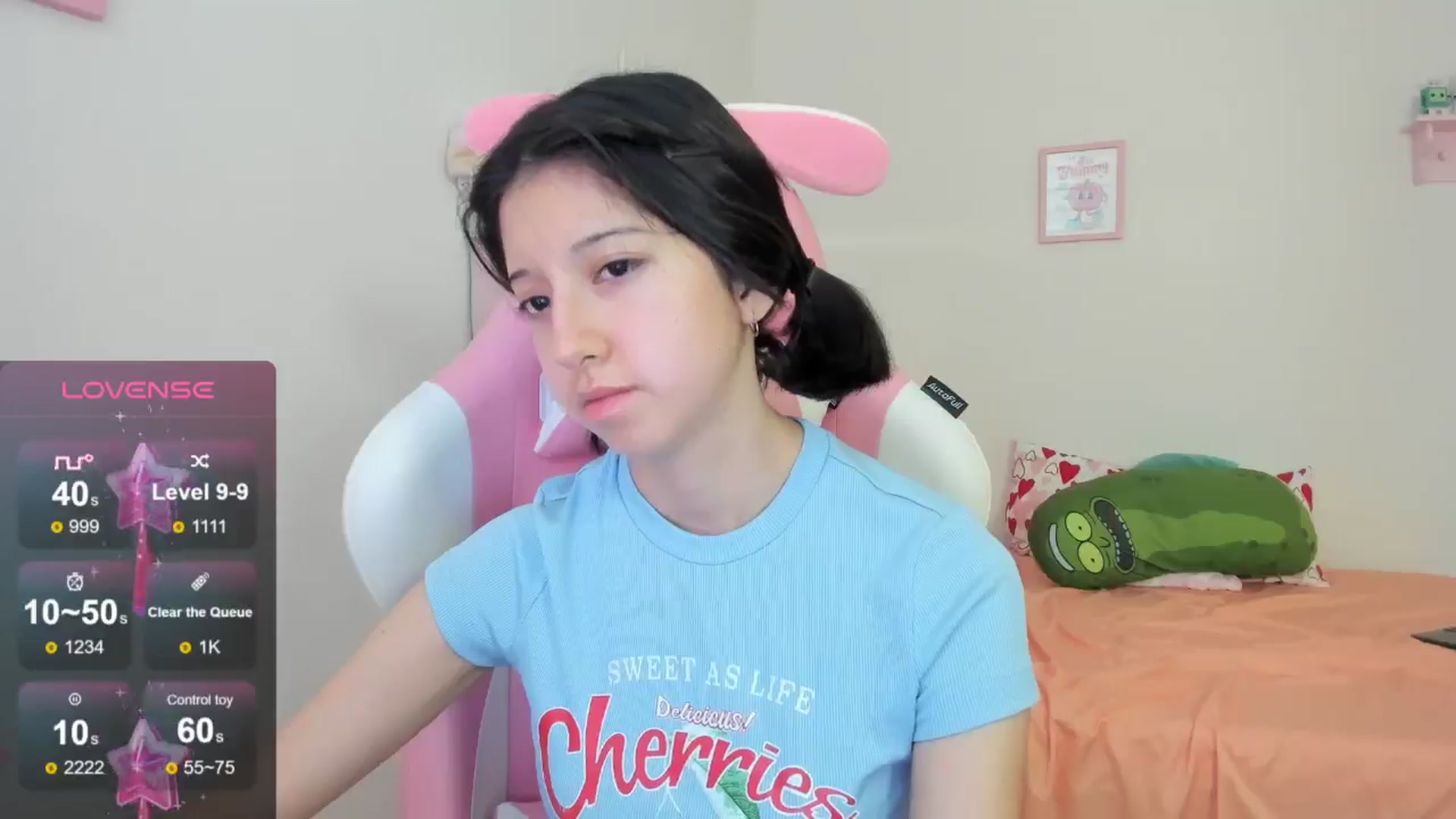Gallery image thumbnail from Cherrycute666's myfreecams stream on, 08/15/2024, 22:51 image 4 of 20