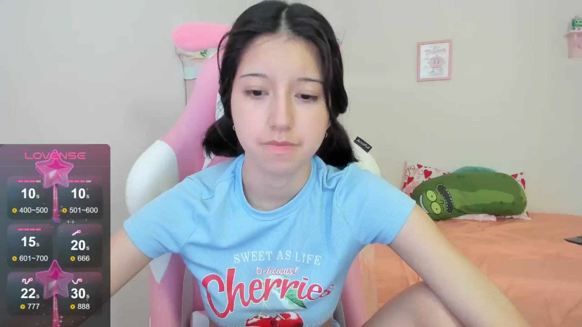 Gallery image thumbnail from Cherrycute666's myfreecams stream on, 08/15/2024, 23:43 image 3 of 20