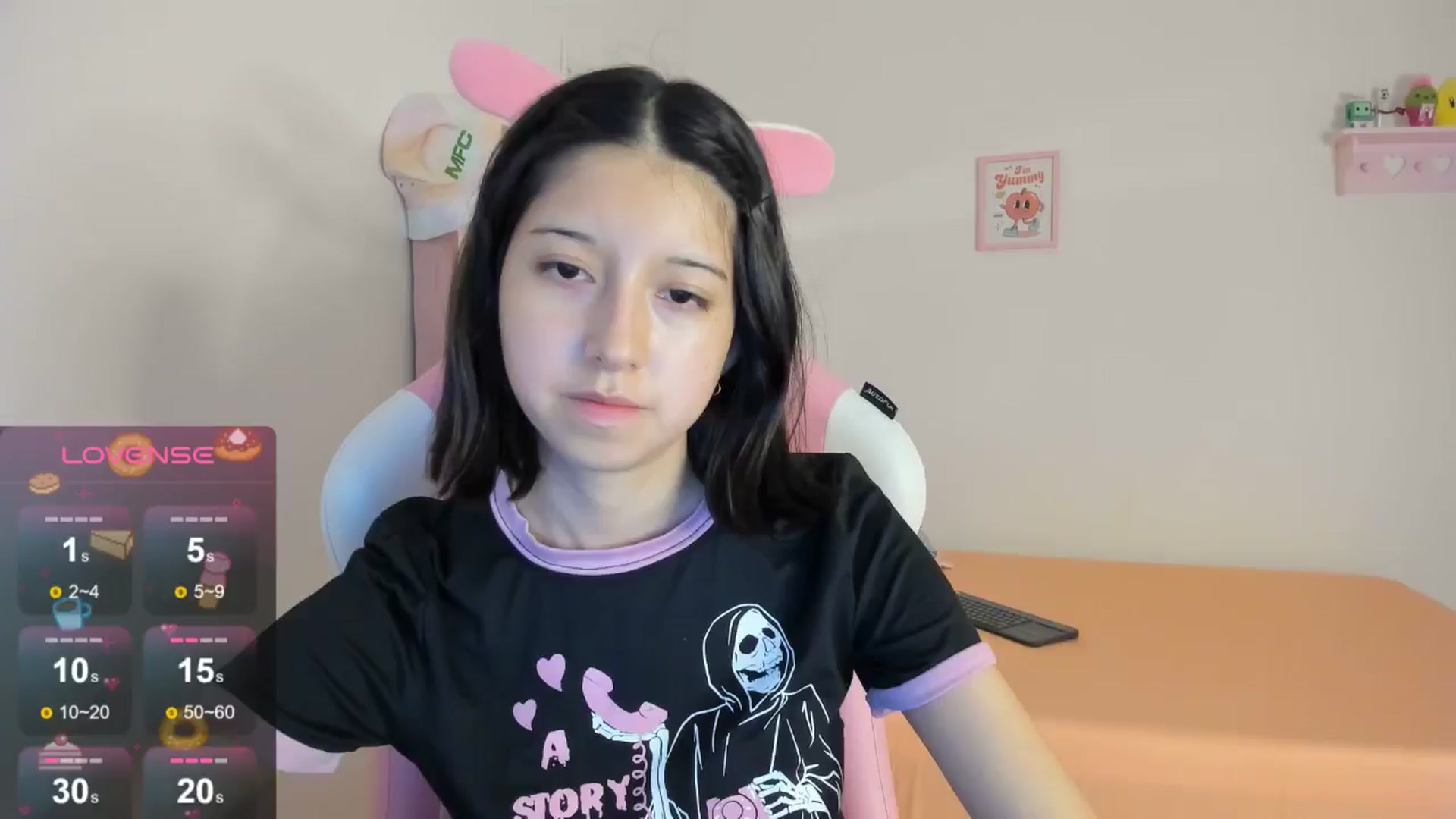 Gallery image thumbnail from Cherrycute666's myfreecams stream on, 08/20/2024, 03:21 image 4 of 20