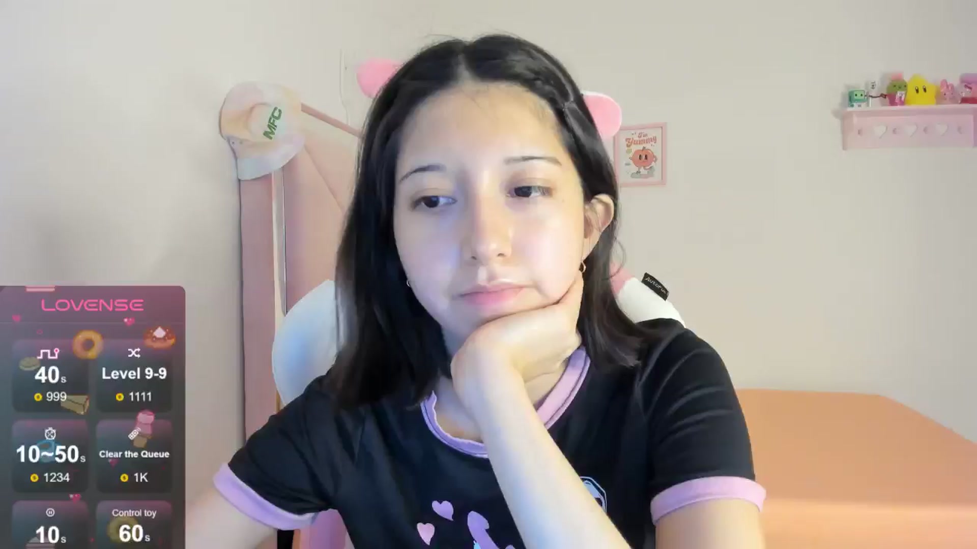 Gallery image thumbnail from Cherrycute666's myfreecams stream on, 08/20/2024, 04:06 image 1 of 20