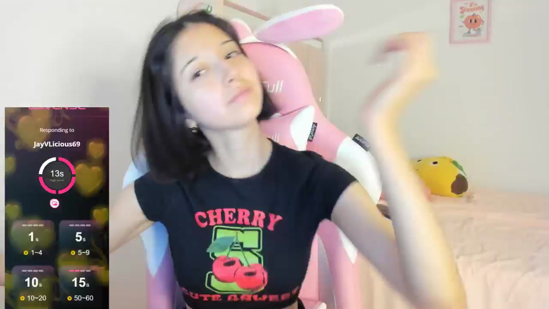 Gallery image thumbnail from Cherrycute666's myfreecams stream on, 09/04/2024, 03:43 image 10 of 20