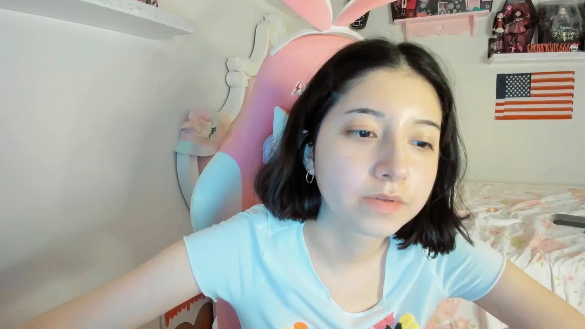 Gallery image thumbnail from Cherrycute666's myfreecams stream on, 07/04/2025, 07:06 image 3 of 20