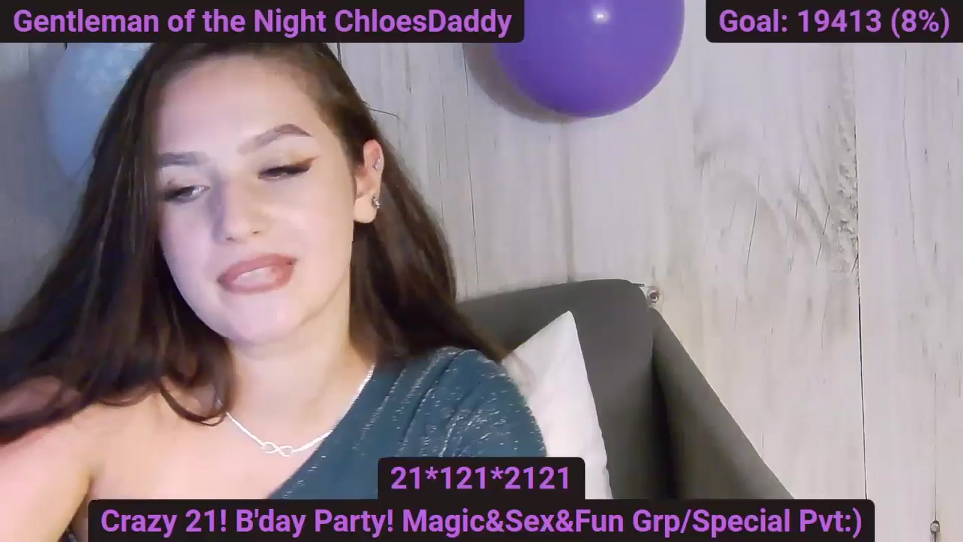 Gallery image thumbnail from ChloeBaby's myfreecams stream on, 06/27/2024, 23:34 image 17 of 20