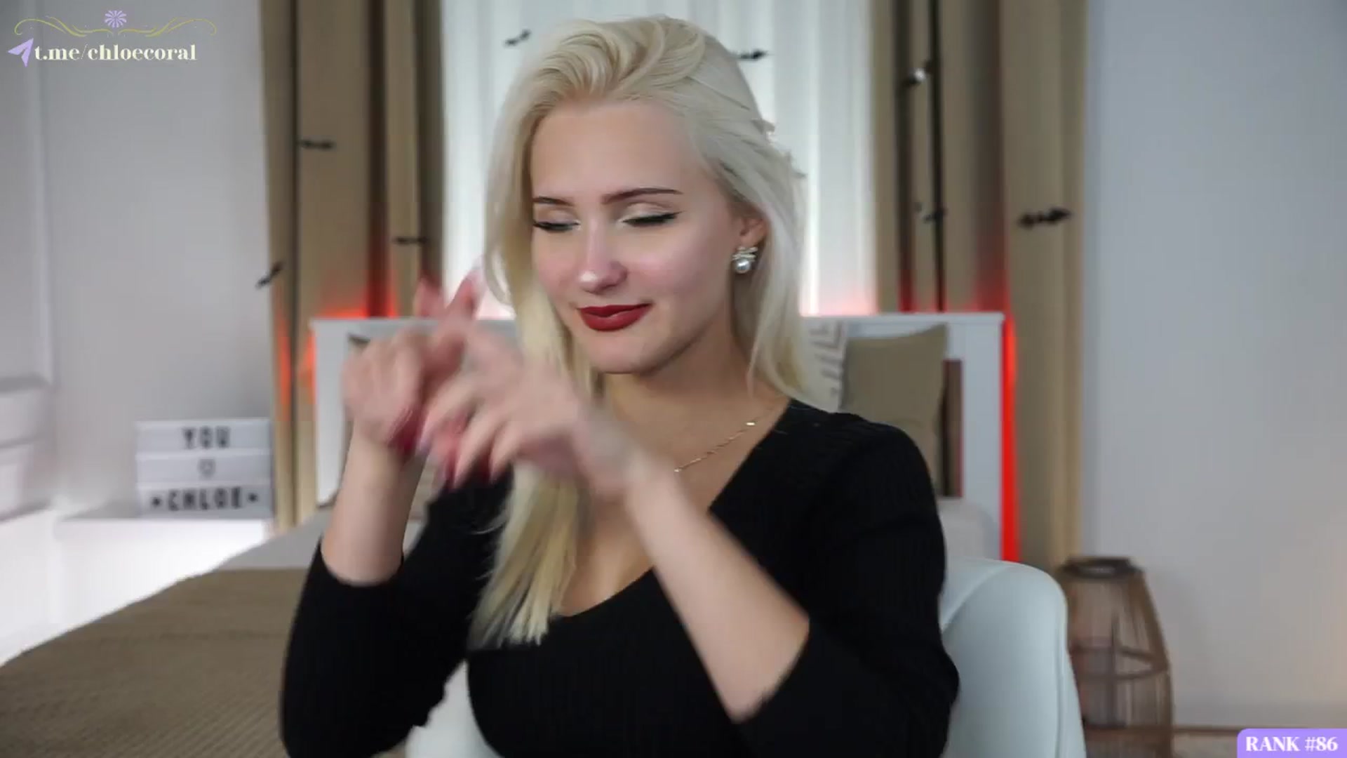 Gallery image thumbnail from ChloeCoral's myfreecams stream on, 10/31/2024, 18:38 image 1 of 20