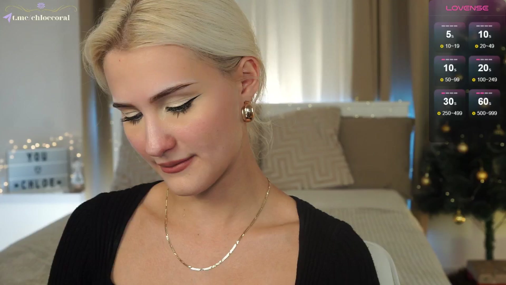 Gallery image thumbnail from ChloeCoral's myfreecams stream on, 12/12/2024, 20:54 image 1 of 20