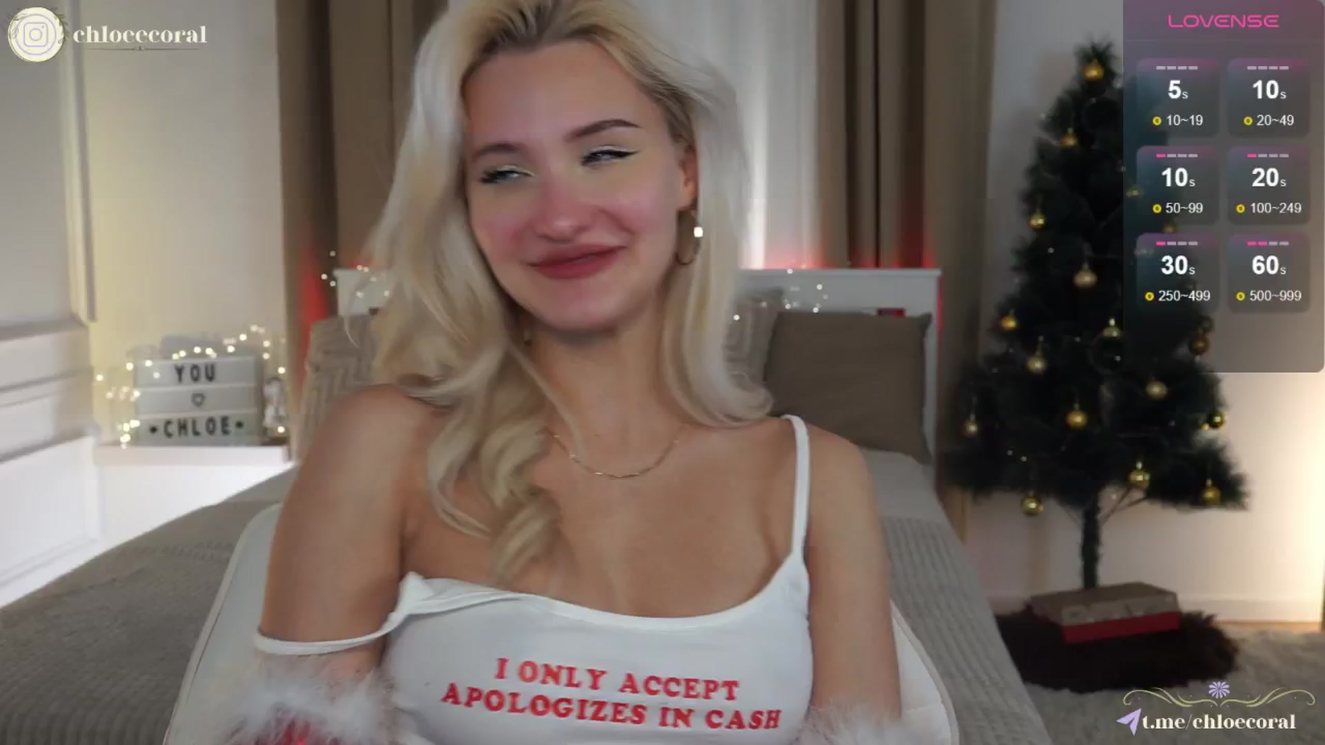 Gallery image thumbnail from ChloeCoral's myfreecams stream on, 12/22/2024, 21:40 image 6 of 20