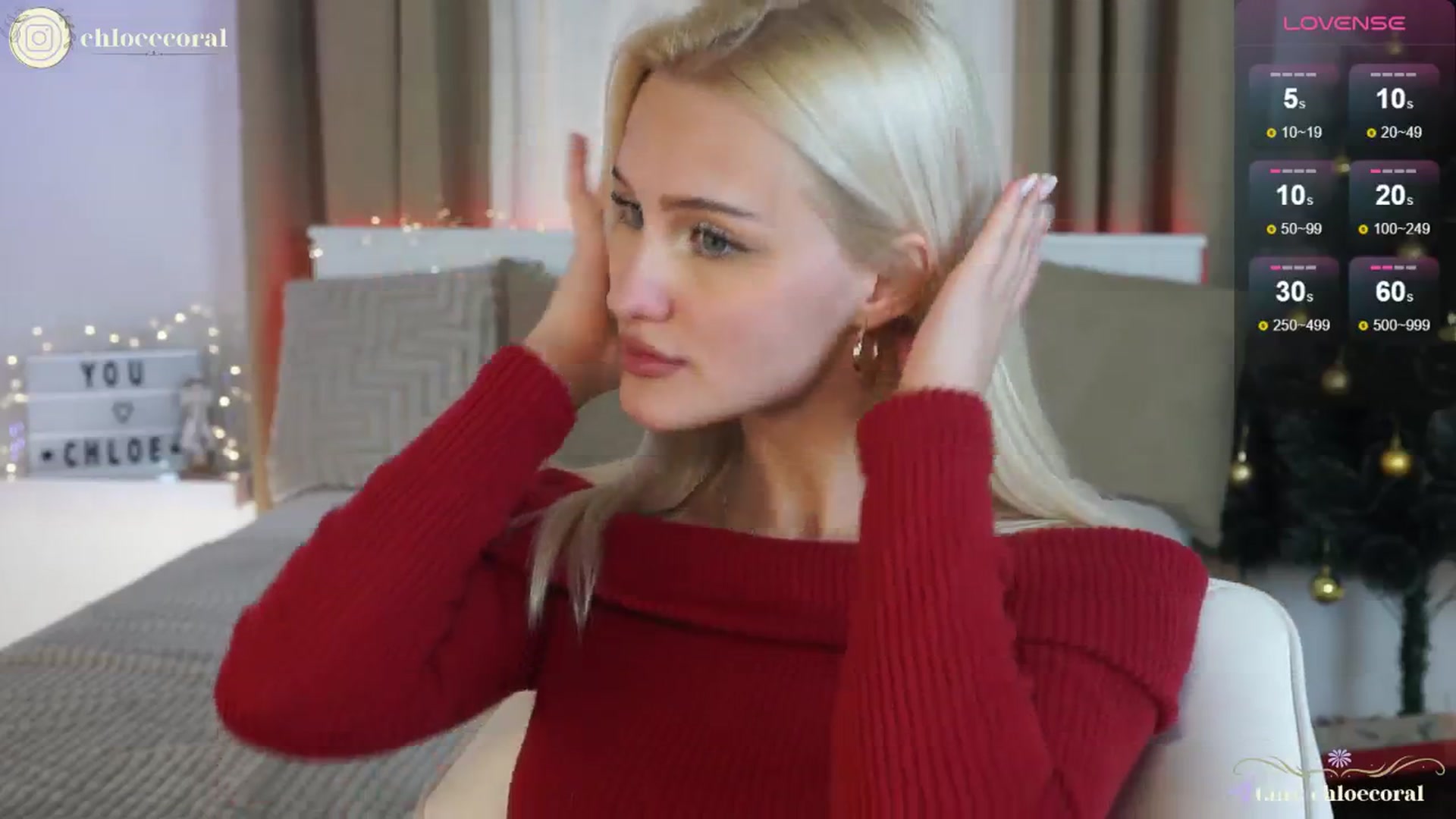 Gallery image thumbnail from ChloeCoral's myfreecams stream on, 12/27/2024, 21:41 image 12 of 20