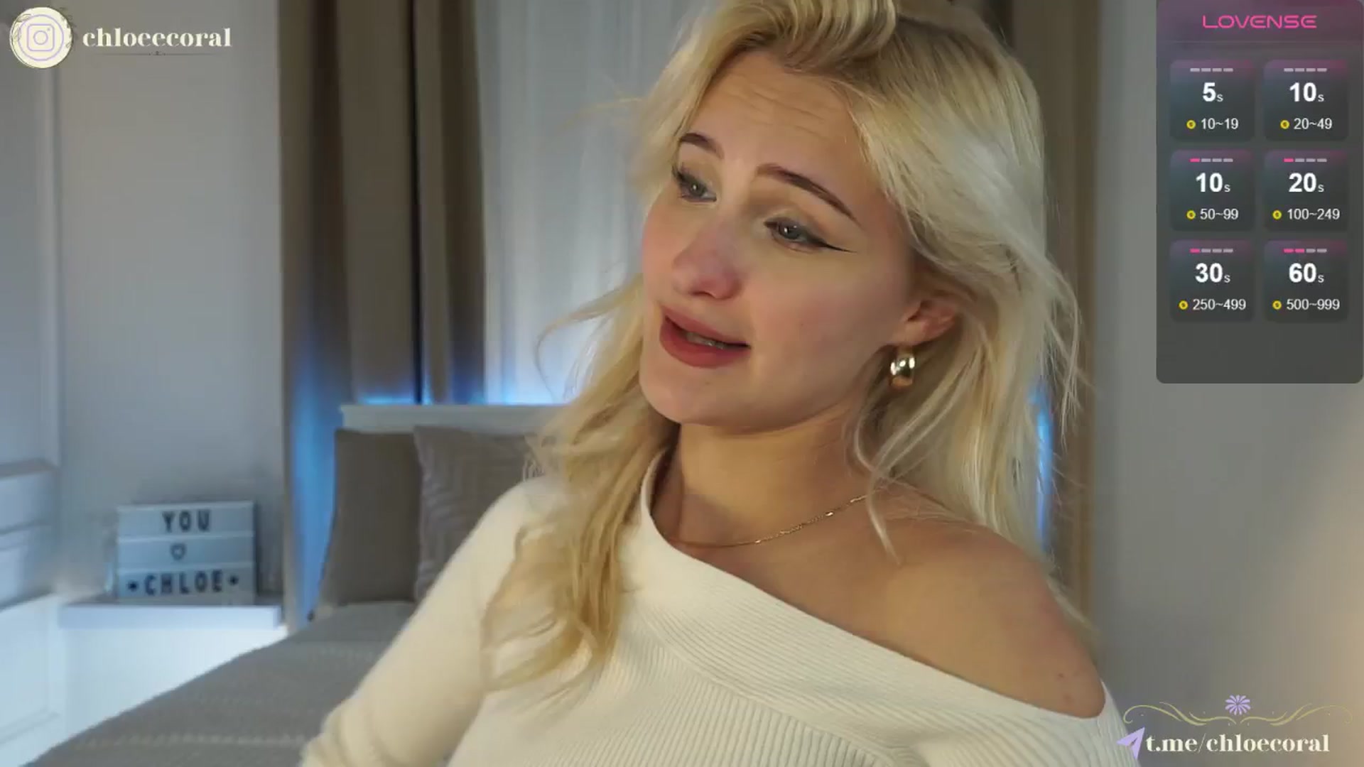 Gallery image thumbnail from ChloeCoral's myfreecams stream on, 01/05/2025, 17:04 image 1 of 20