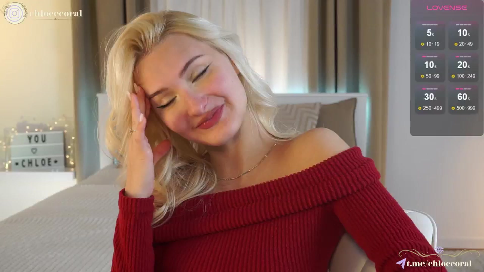 Gallery image thumbnail from ChloeCoral's myfreecams stream on, 01/06/2025, 23:56 image 2 of 20