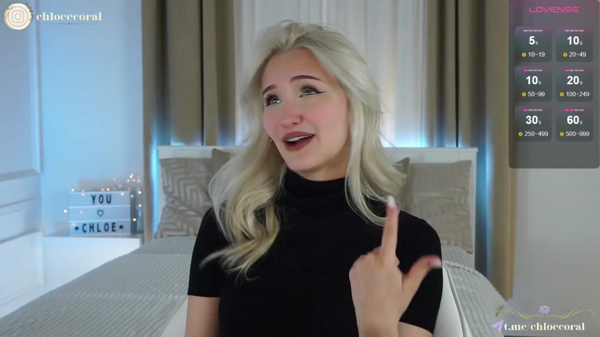 Gallery image thumbnail from ChloeCoral's myfreecams stream on, 01/16/2025, 21:41 image 1 of 20