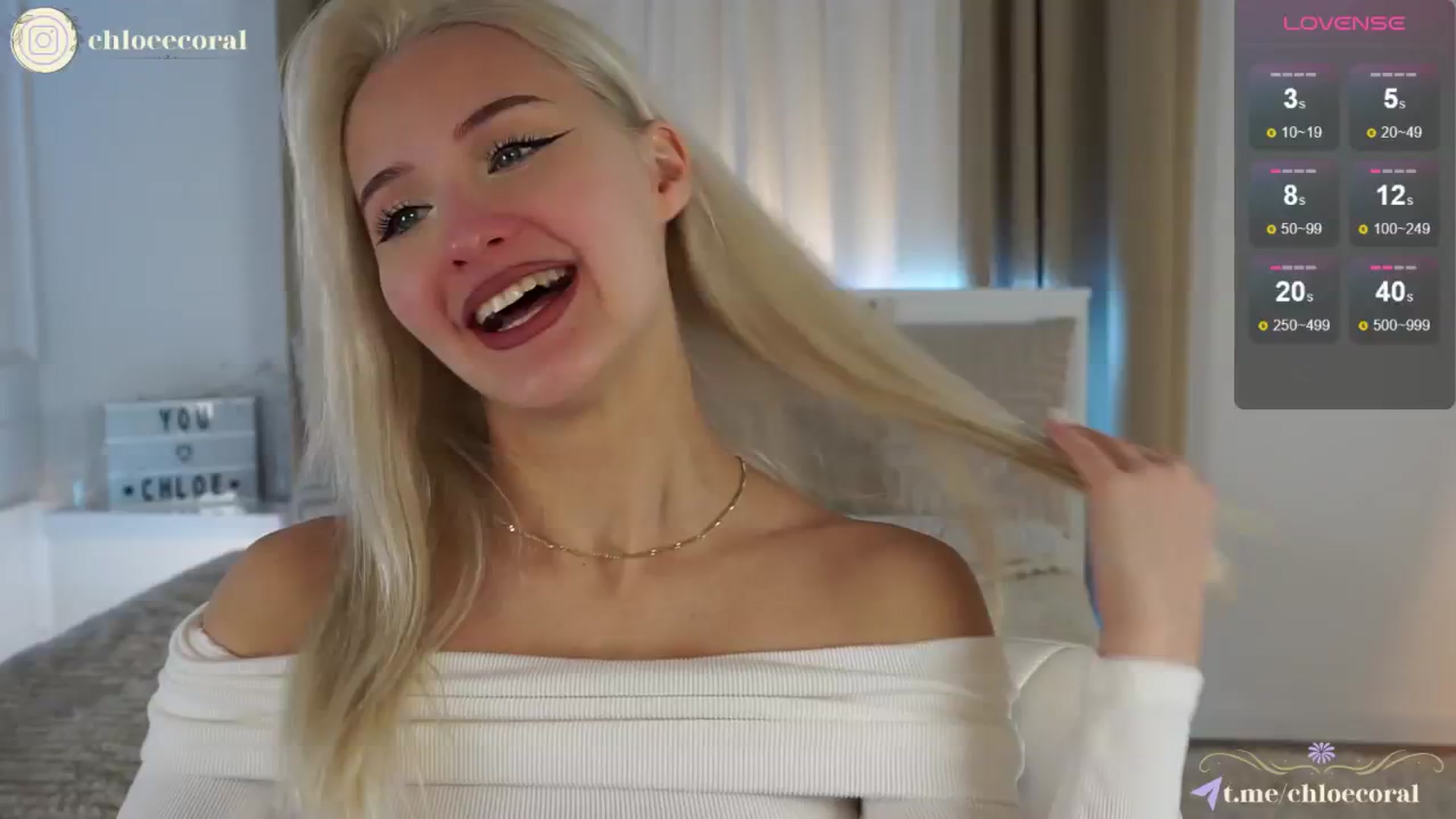 Gallery image thumbnail from ChloeCoral's myfreecams stream on, 01/19/2025, 12:30 image 12 of 20
